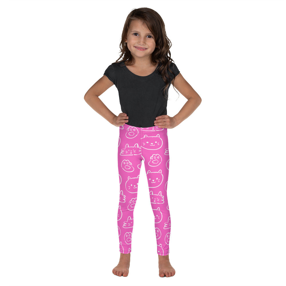 Kitten Ensemble Girl's Leggings - FLAKOUT