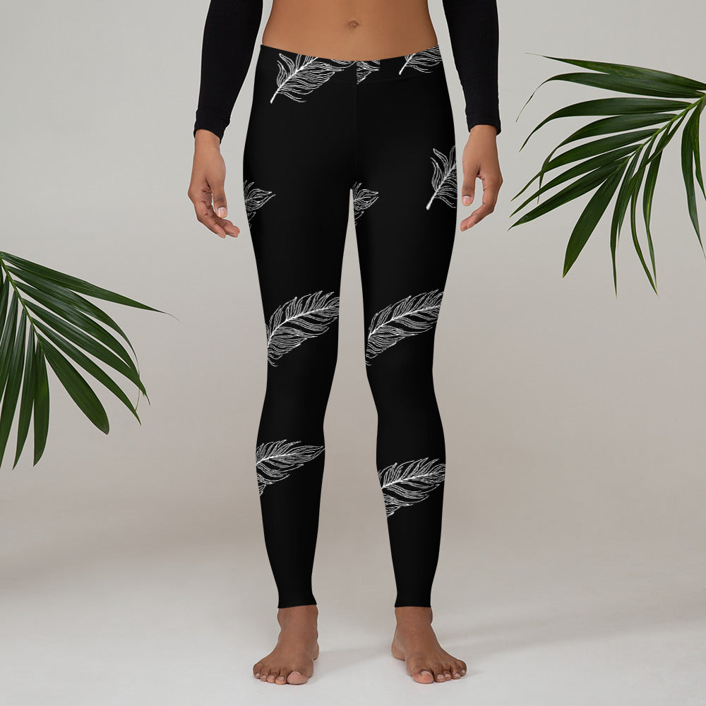 Ethereal Plumes Women's Leggings - FLAKOUT