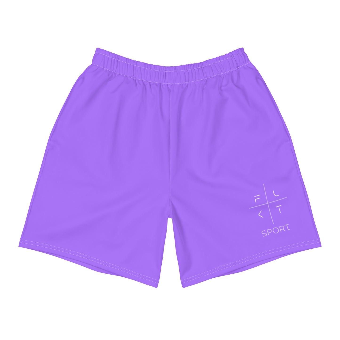 FLAKOUT Sport Mystic Lavender Men's Recycled Athletic Shorts - FLAKOUT