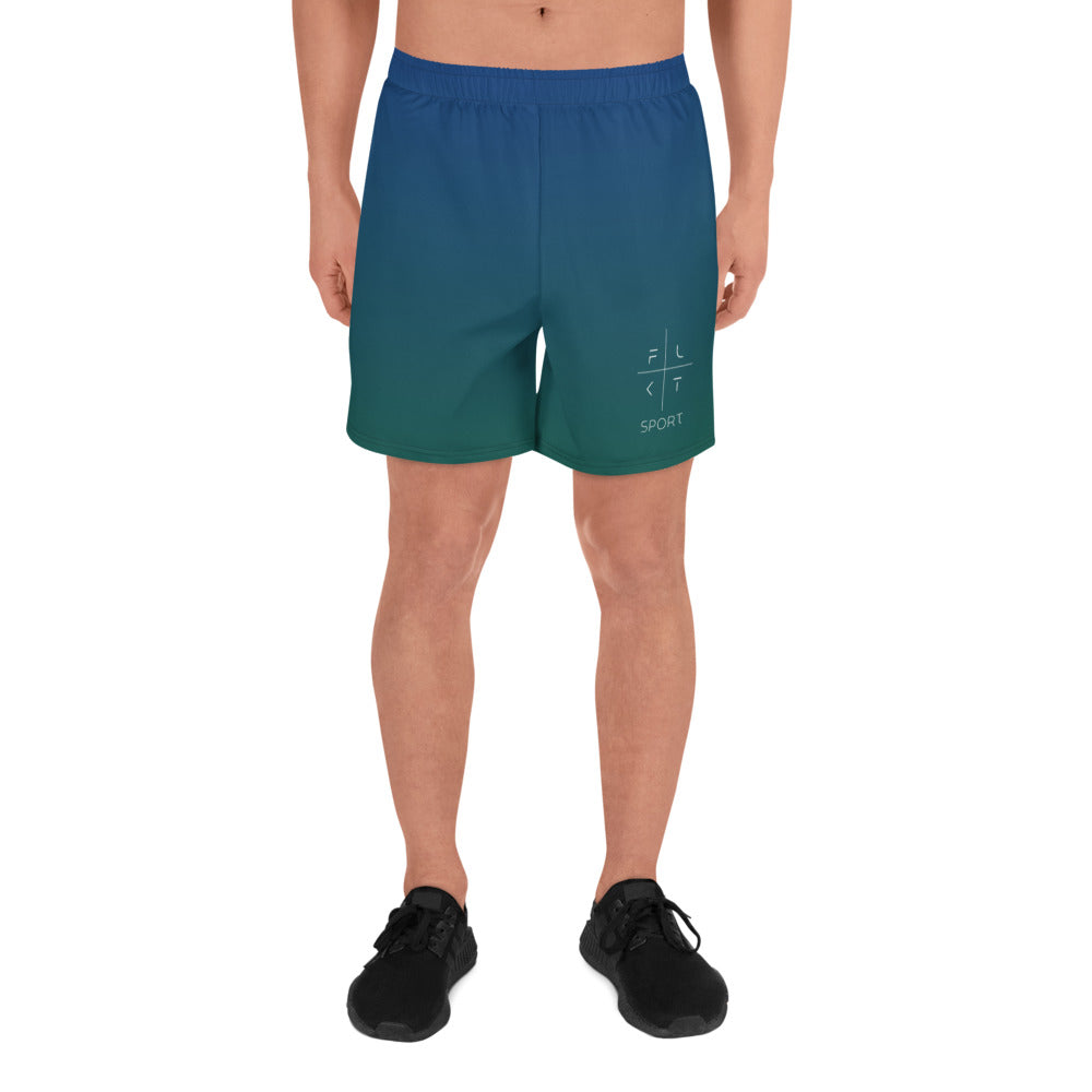 FLAKOUT Sport Sapphire Shadow Men's Recycled Shorts - FLAKOUT