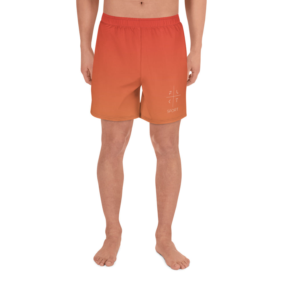 FLAKOUT Sport Flame Kissed Men's Recycled Athletic Shorts - FLAKOUT