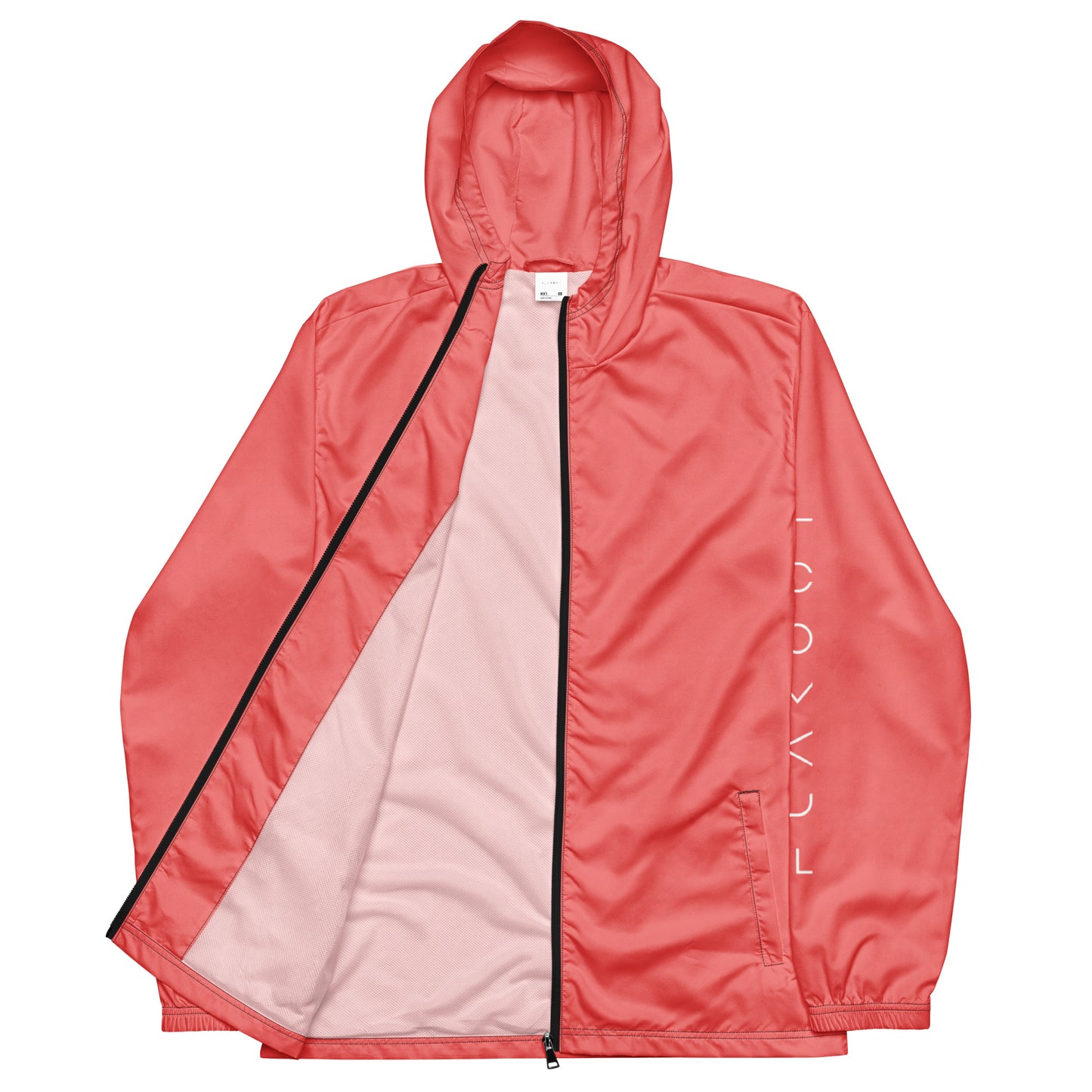 Salmon Waterproof Windbreaker - FLAKOUT