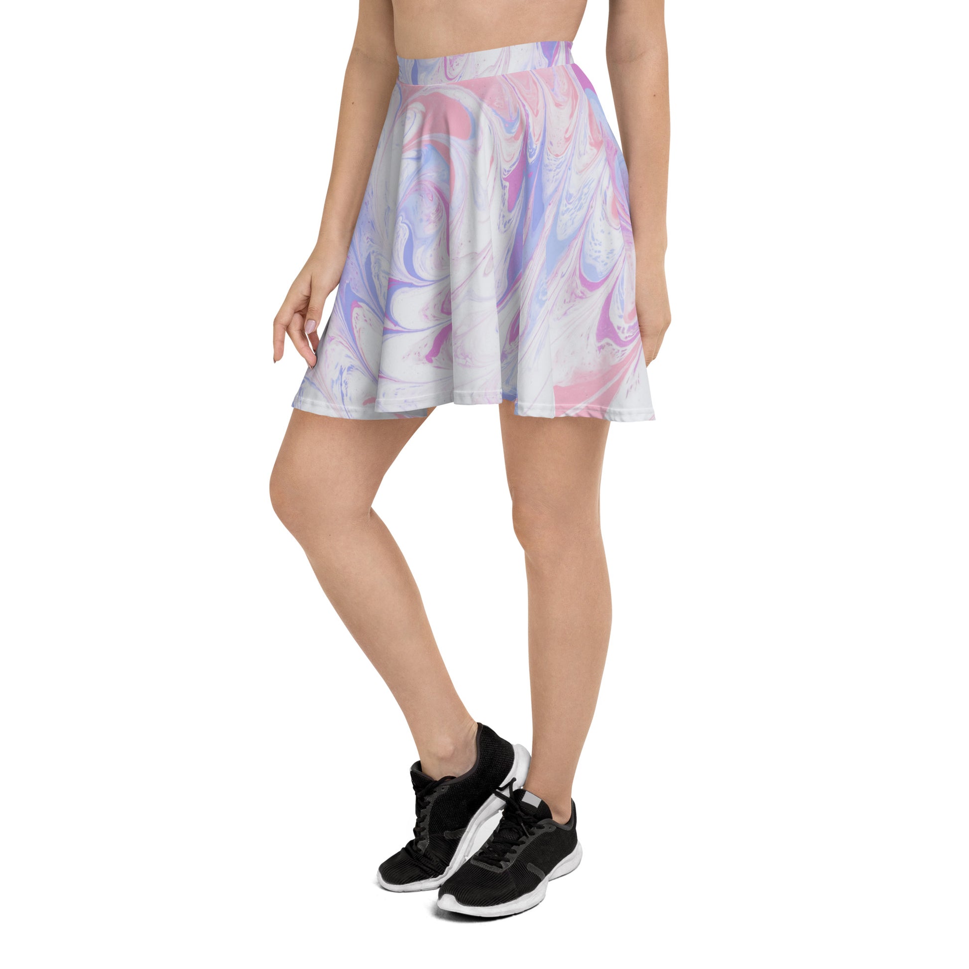 Fluid Colors Flair Women's Skater Skirt - FLAKOUT