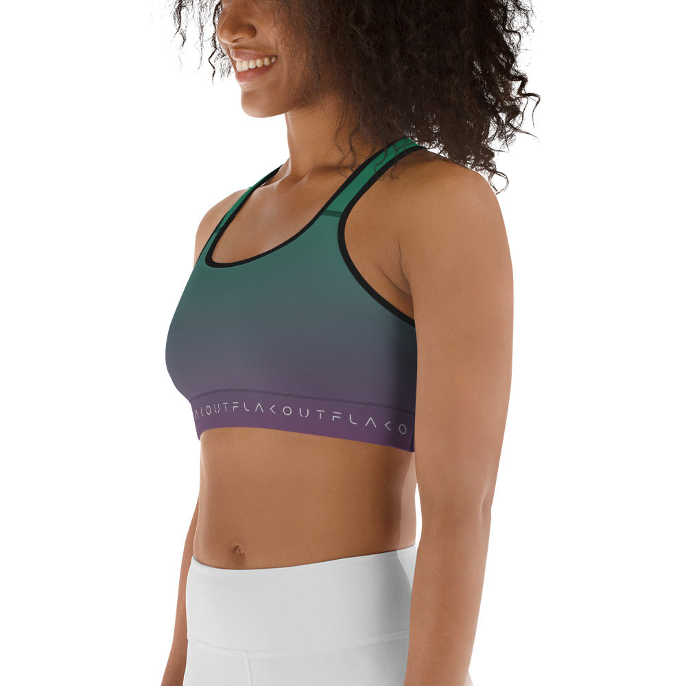 Plum Passion Women's Sports Performance Bra - FLAKOUT