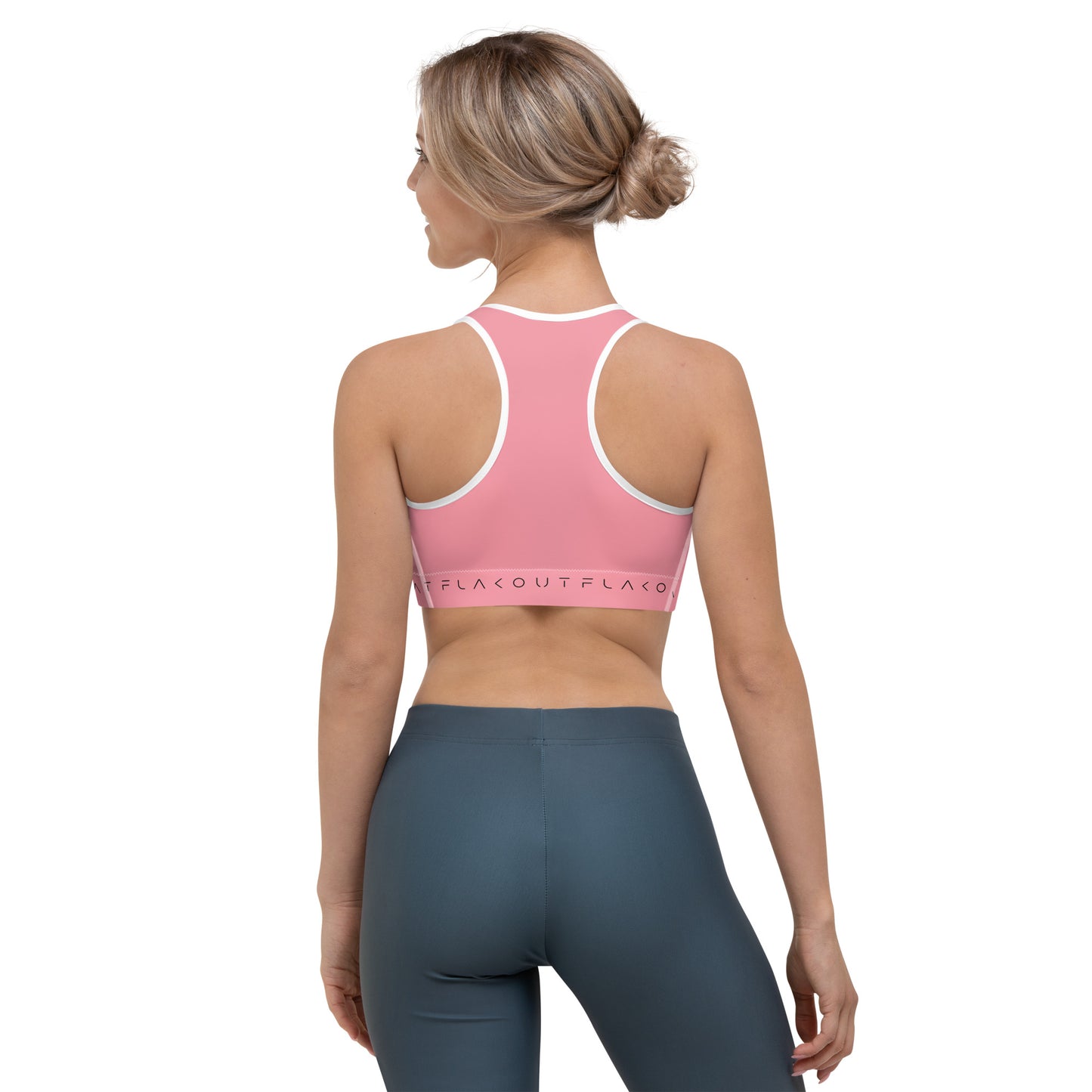 Cotton Candy Women's Sports Performance Bra - FLAKOUT