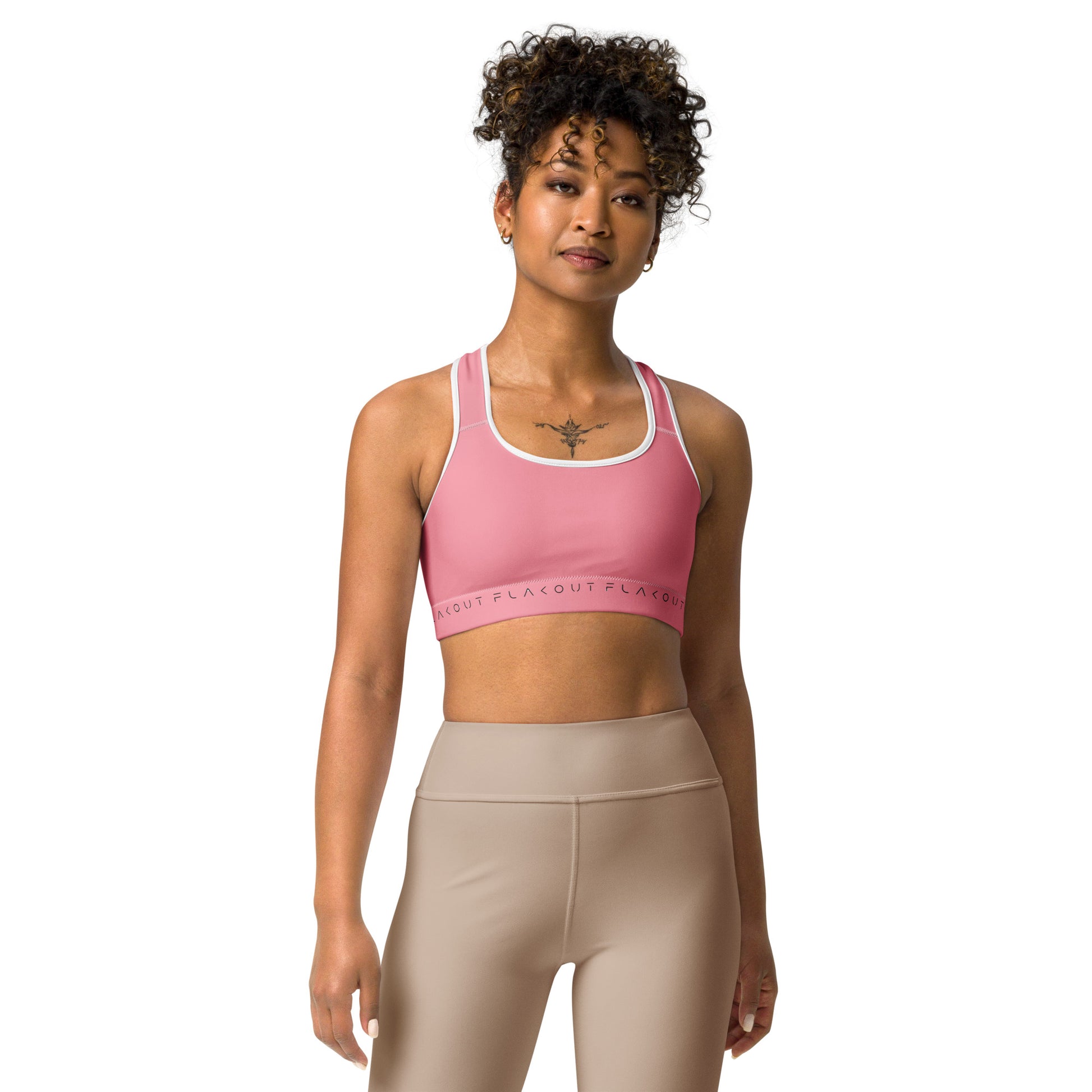 Cotton Candy Women's Sports Performance Bra - FLAKOUT