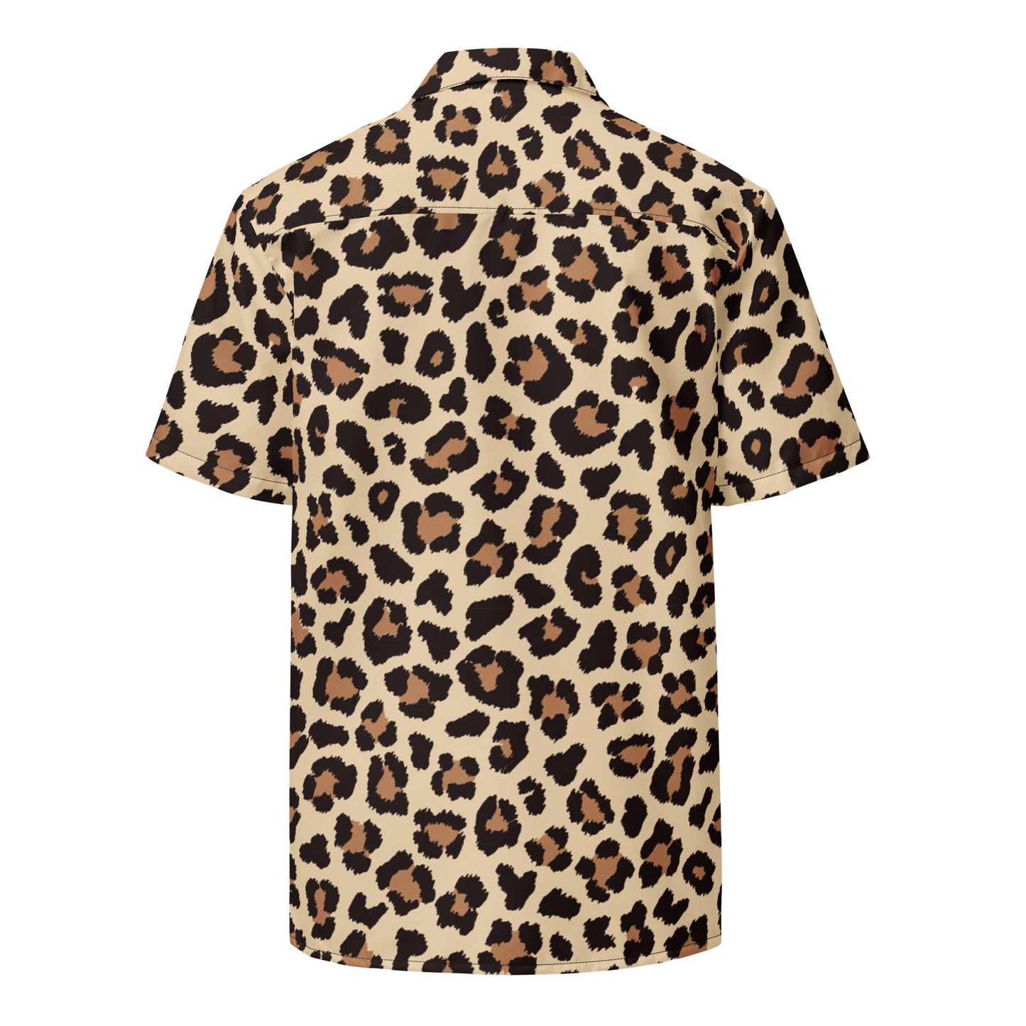 Leopar Chic Feline Button Shirt - FLAKOUT