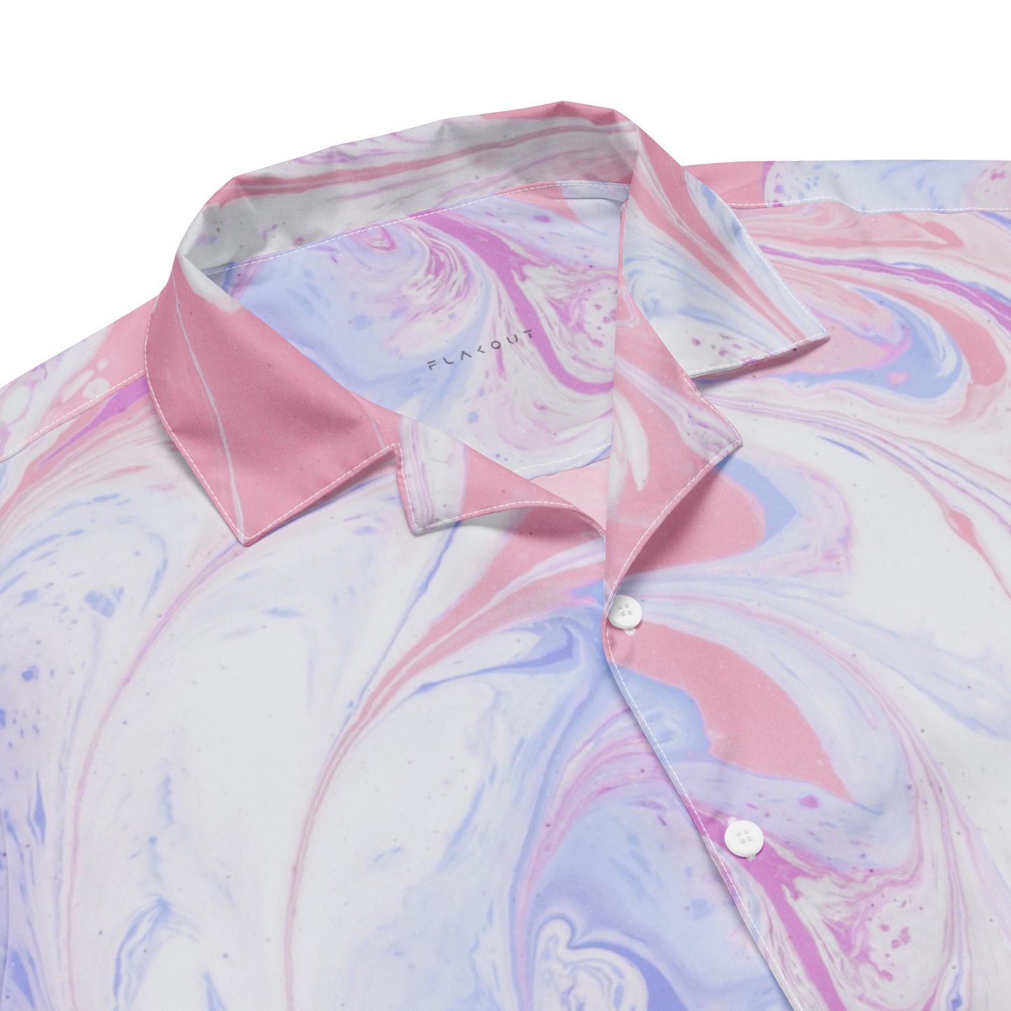 Fluid Colors Flair Button Shirt - FLAKOUT