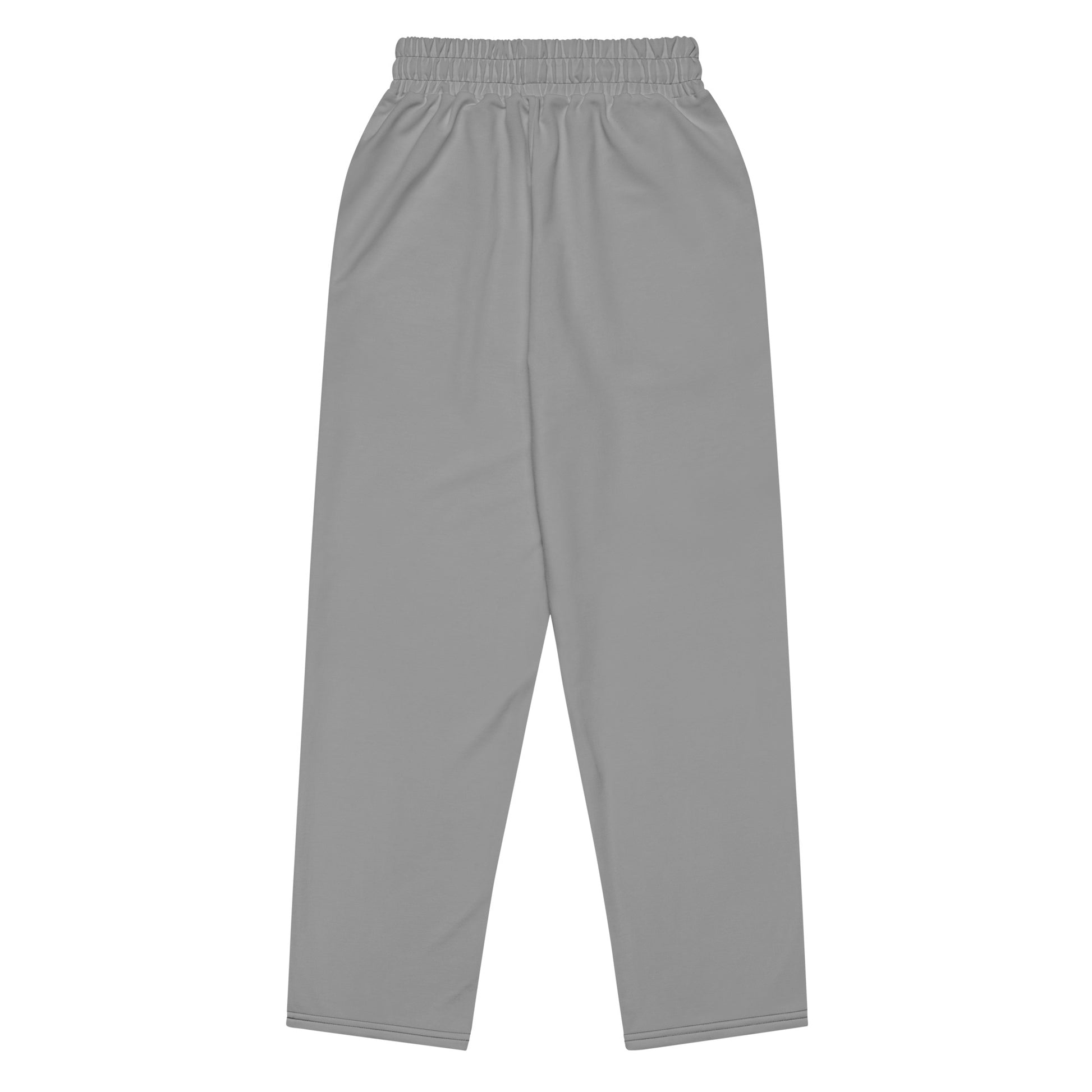 Unisex Wide-leg Recycled Joggers - Grey - FLAKOUT