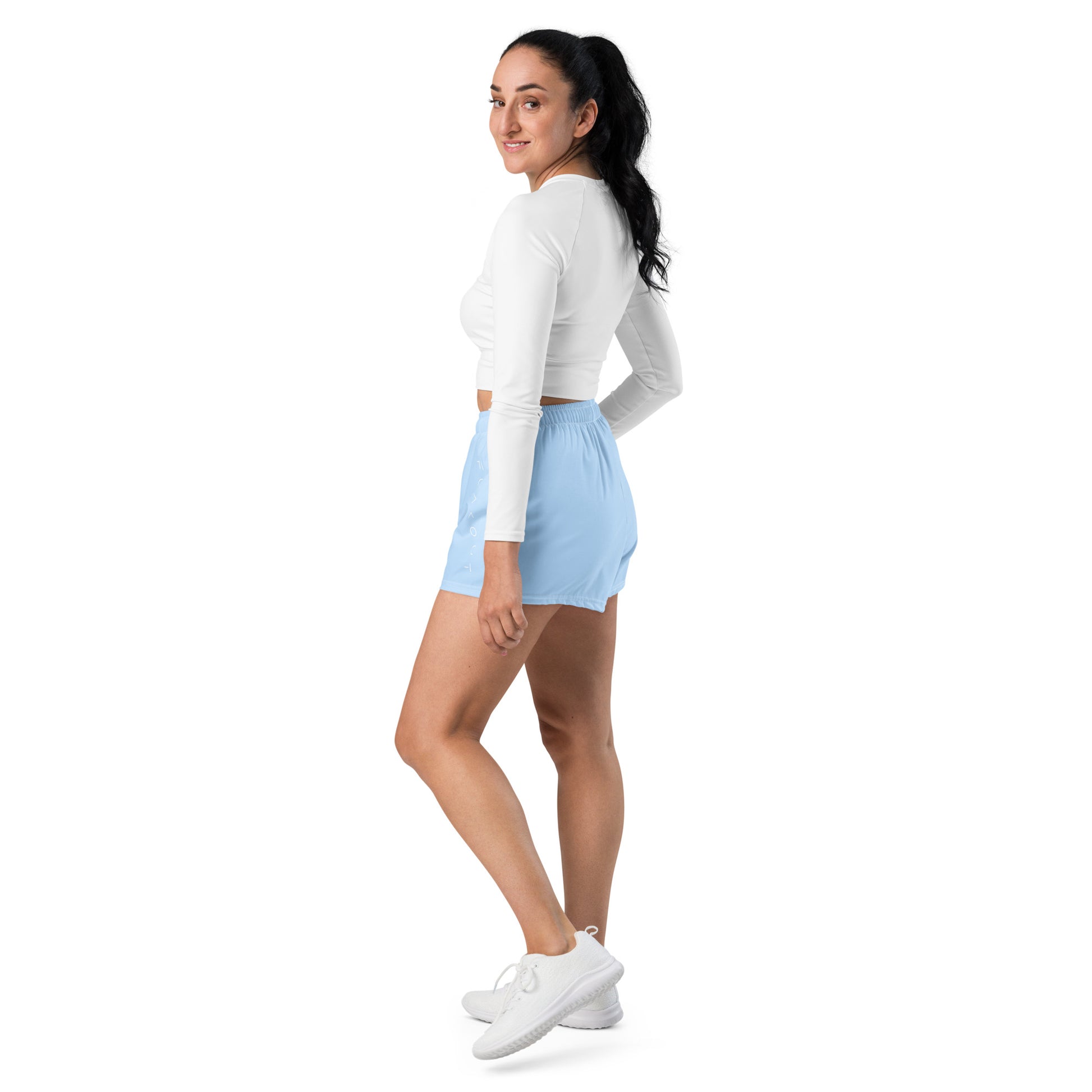 Azure Breeze Women’s Recycled Shorts - FLAKOUT