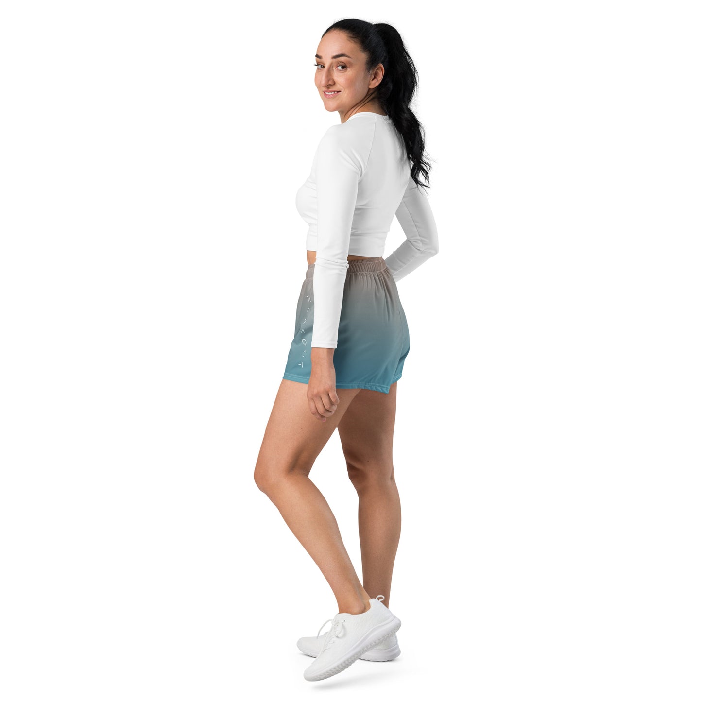 Sapphire Sunset Women’s Recycled Shorts - FLAKOUT