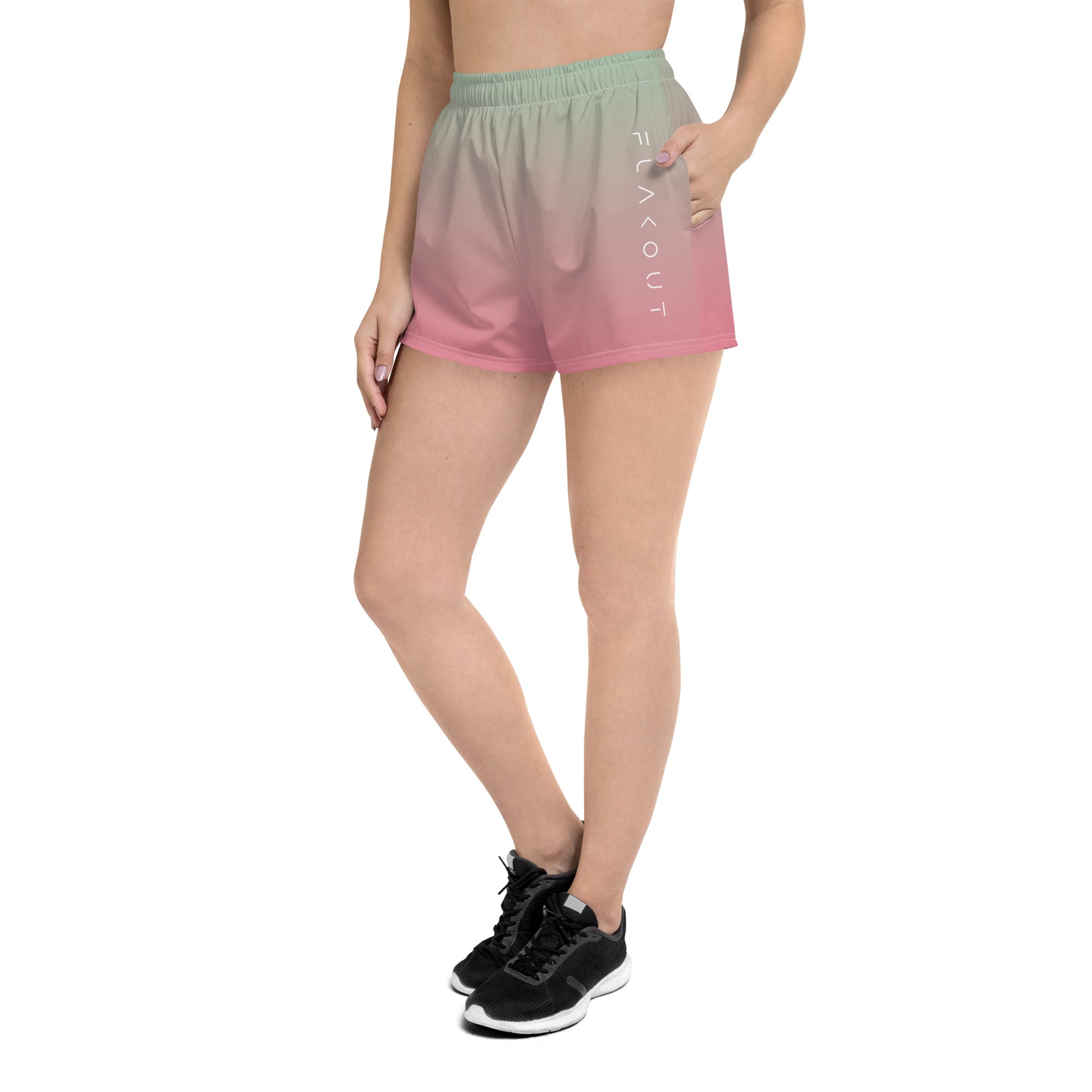 Minty Rose Women’s Recycled Shorts - FLAKOUT