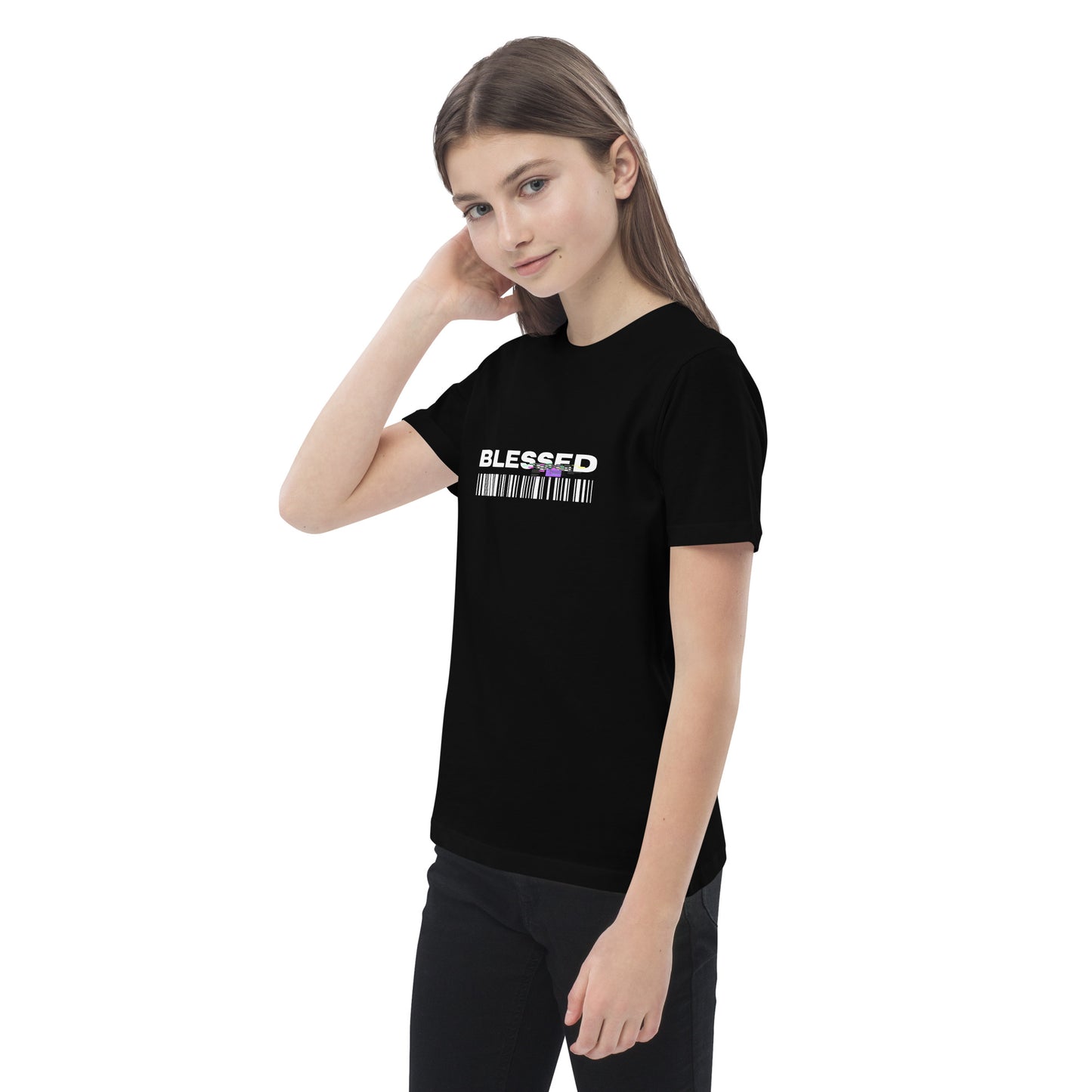 Divine Grace Blessed Kid's T-shirt - FLAKOUT