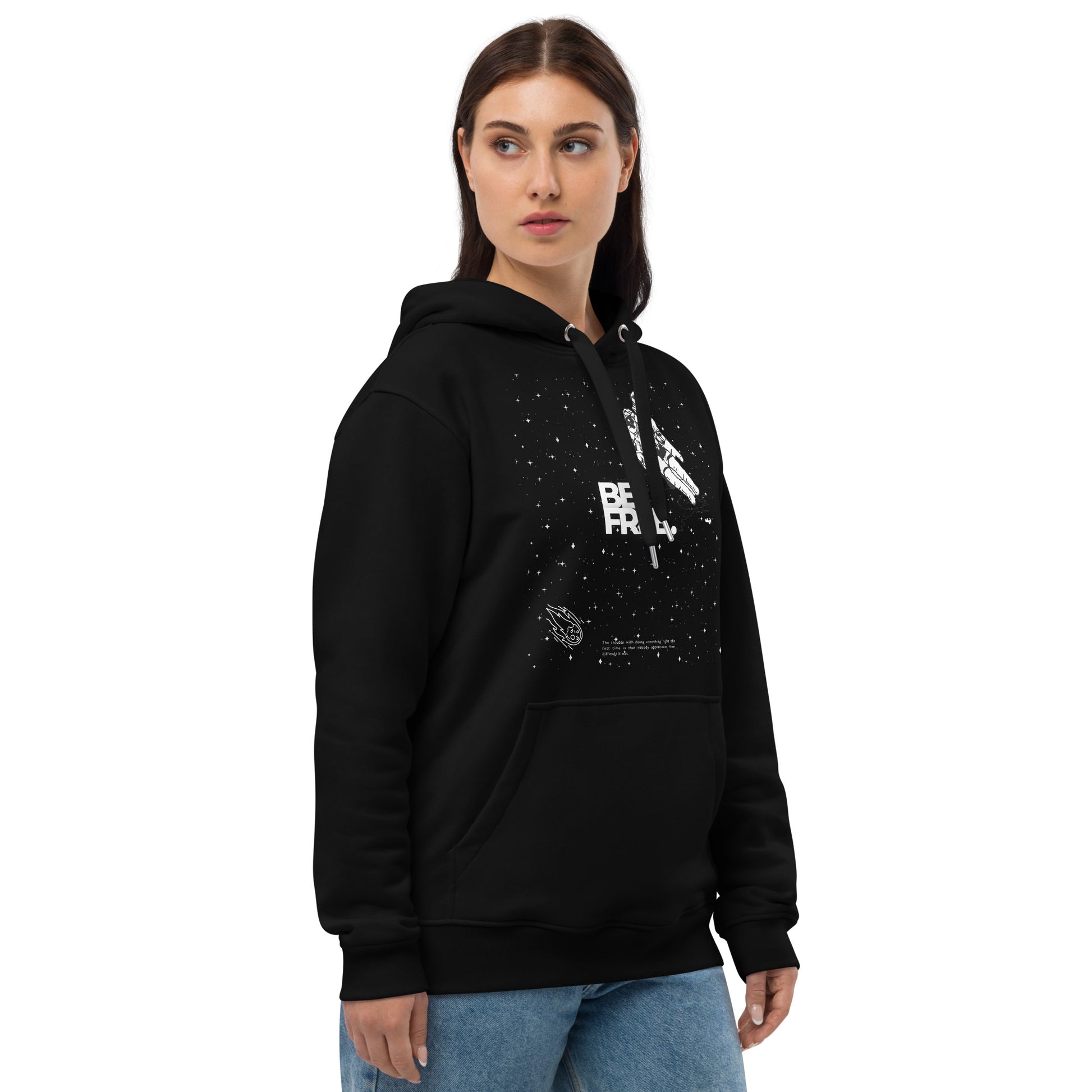 Be Free On Outer Orbit Hoodie - FLAKOUT