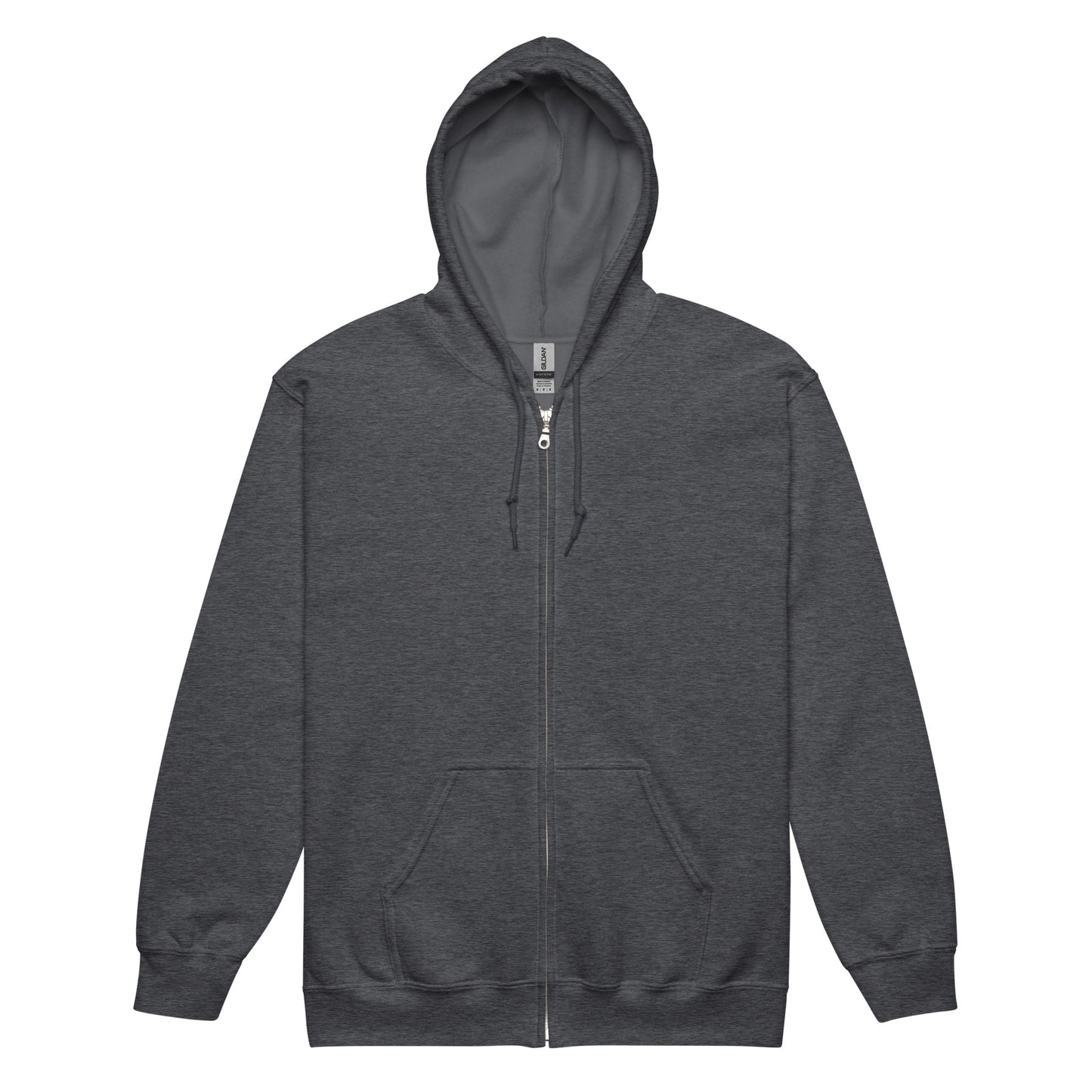 Nonnotine Dreamscape Trippin Heavy Harmony Fusion Zip Hoodie - Dark Heather - FLAKOUT