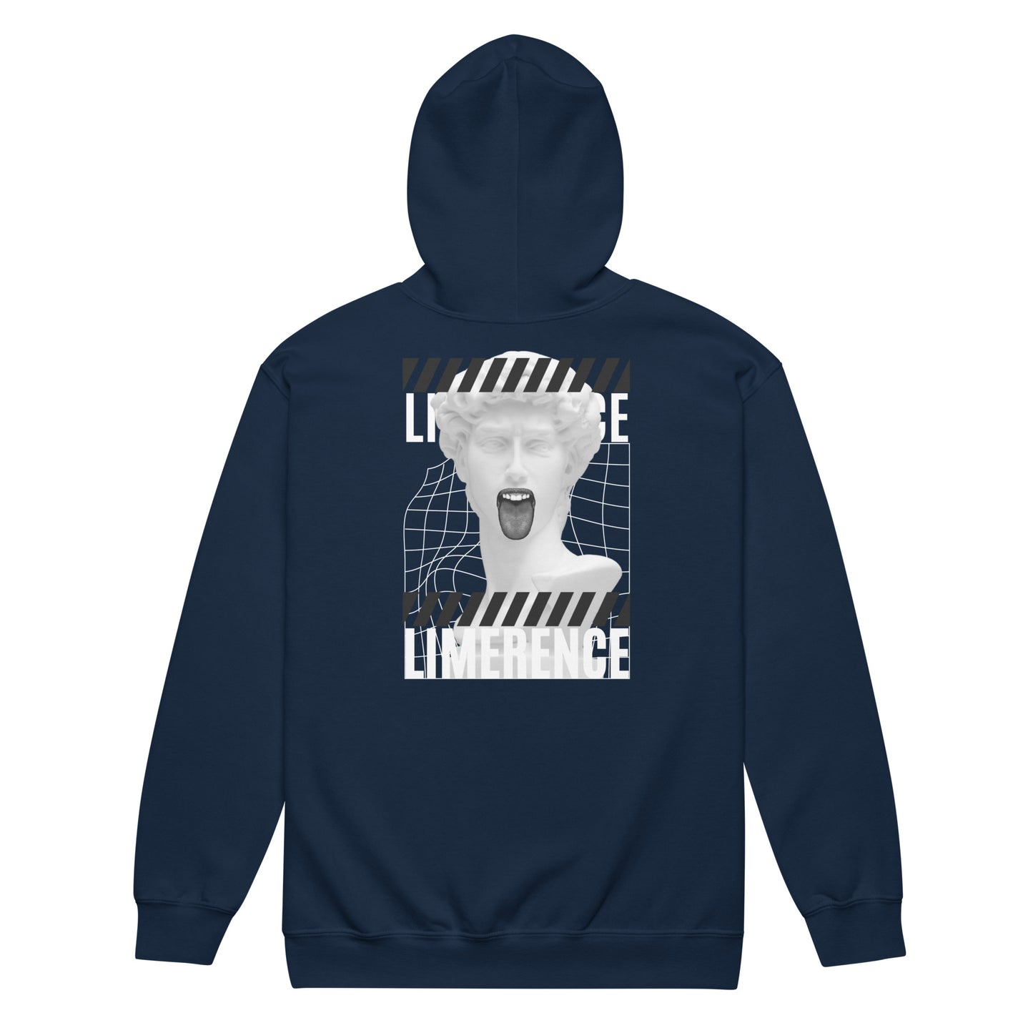 Limerence Heavy Harmony Fusion Zip Hoodie - Navy - FLAKOUT