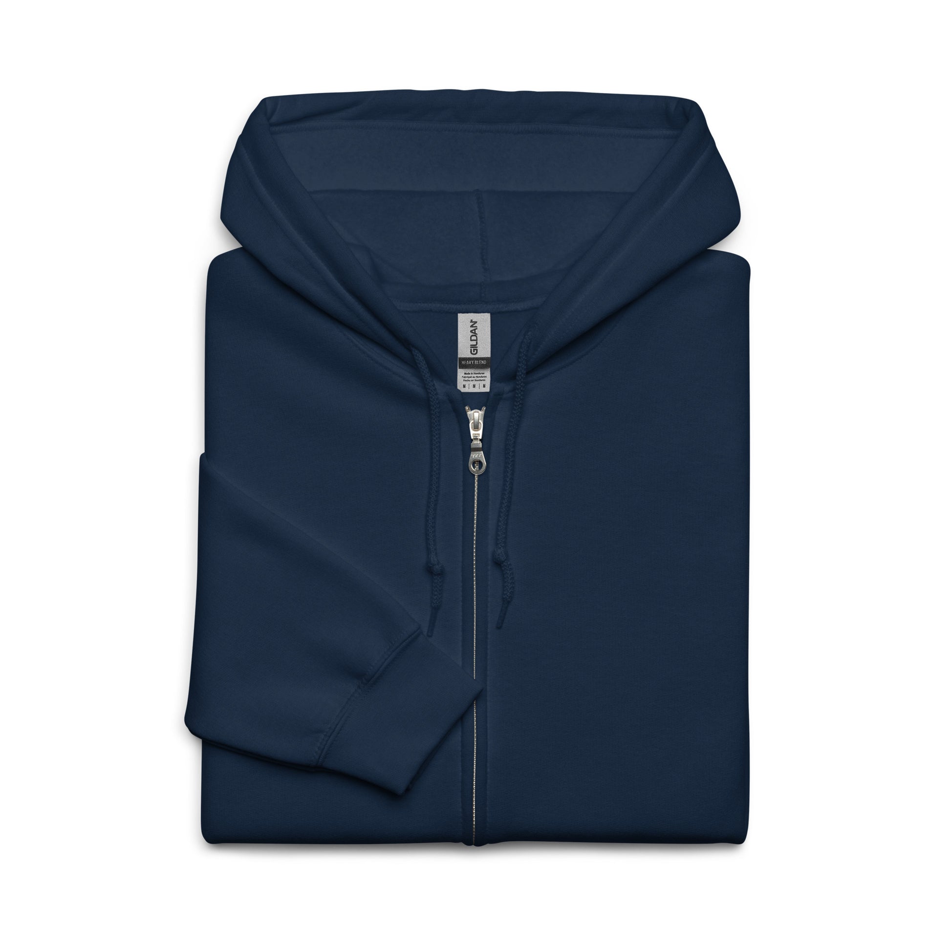 Lunar Eclipsis Heavy Harmony Fusion Zip Hoodie - Navy - FLAKOUT