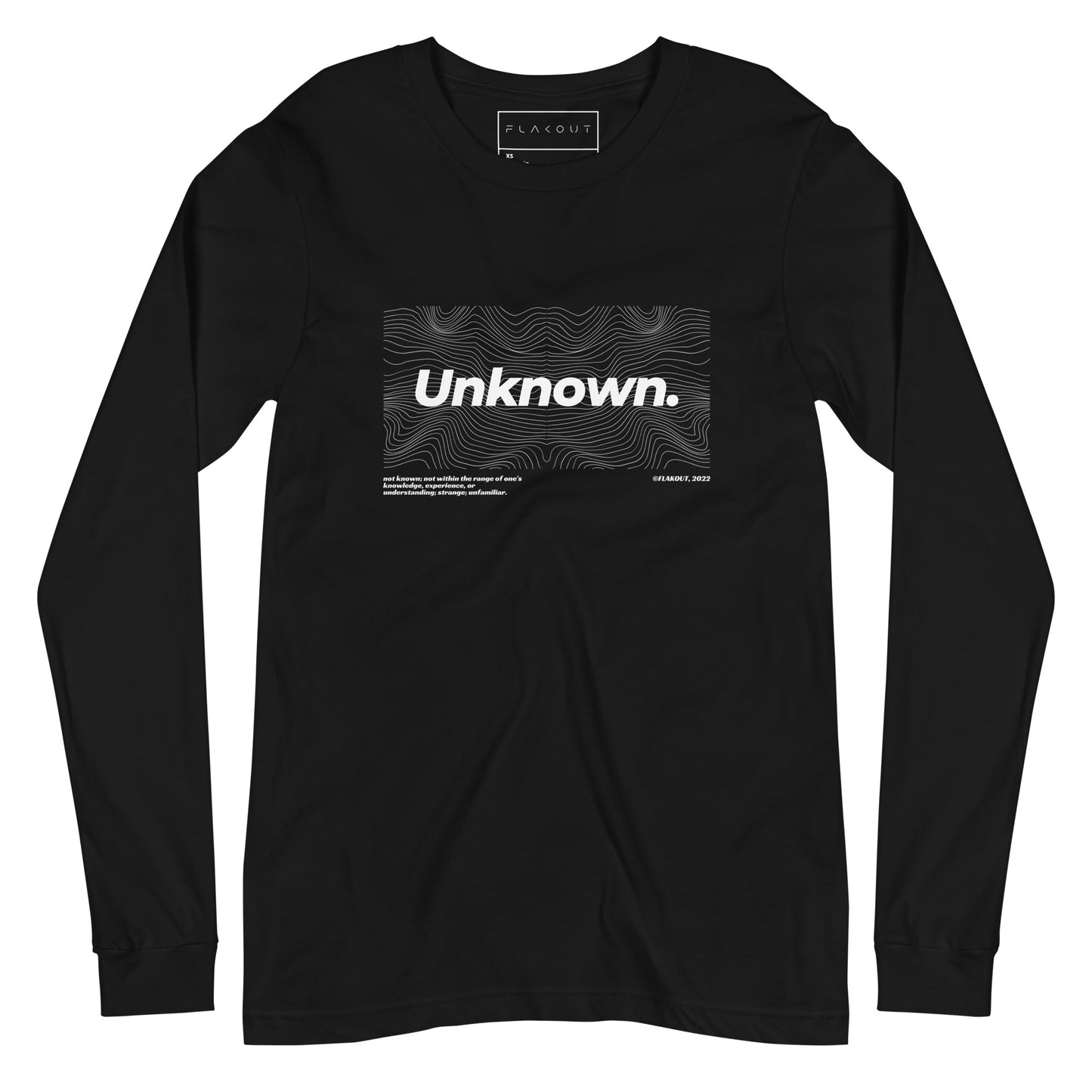 Veil Of The Unknown. Long Sleeve Tee - FLAKOUT