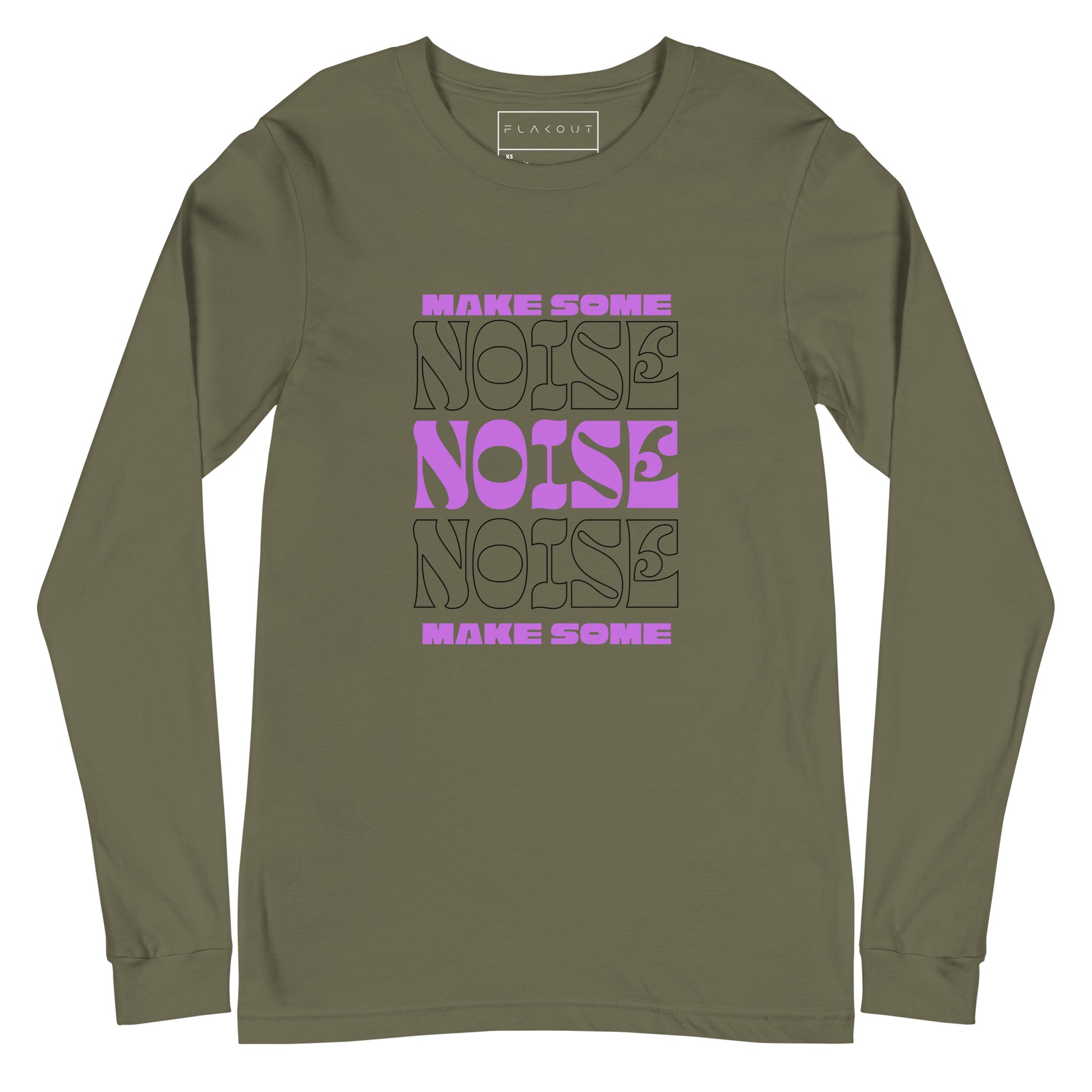 Resonance Make Some Noise Swagger Long Sleeve Tee - FLAKOUT