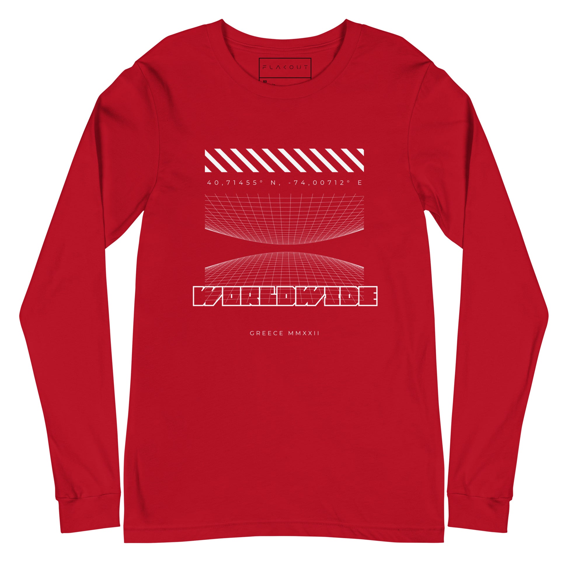 Long Sleeve Tee Worldwide - FLAKOUT