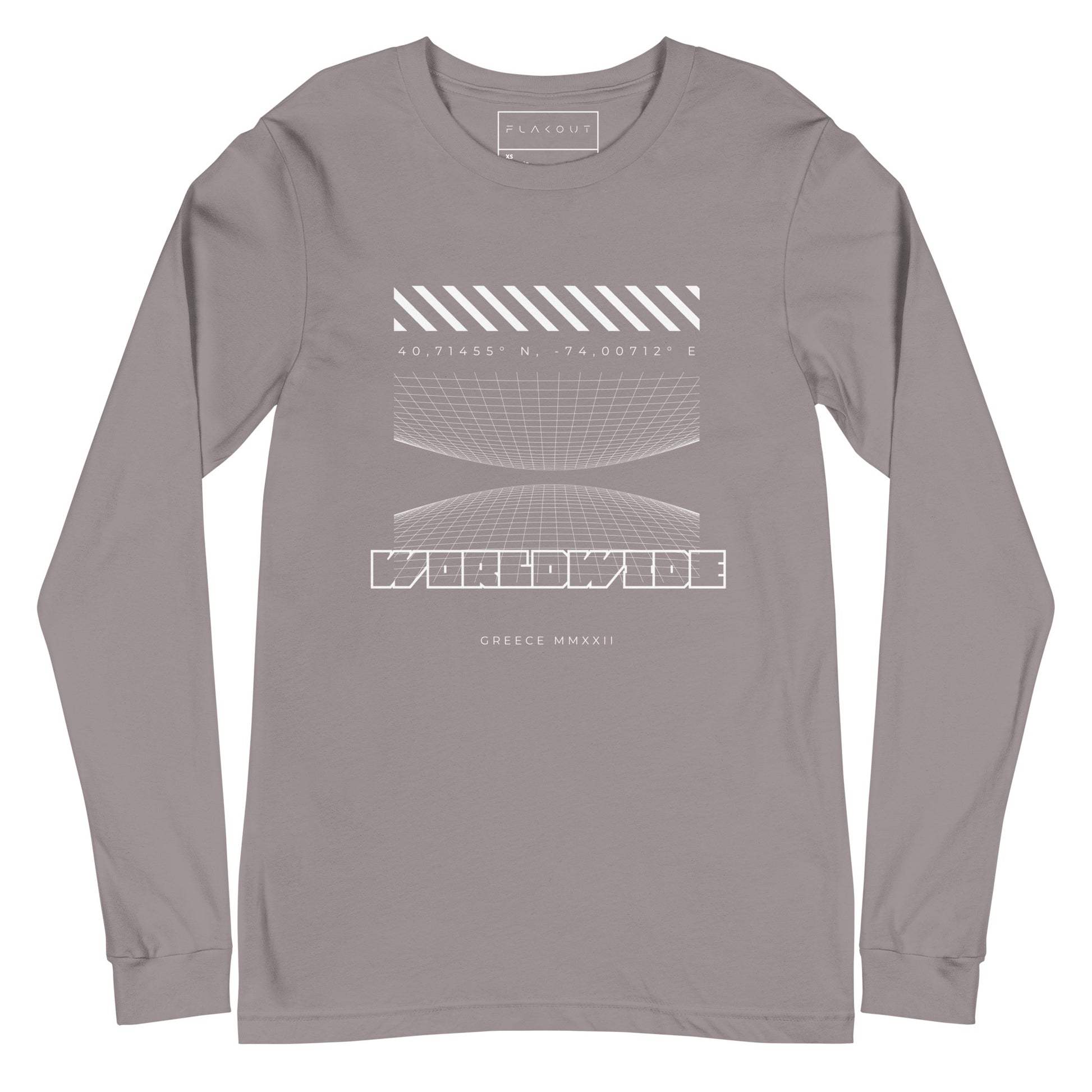 Long Sleeve Tee Worldwide - FLAKOUT