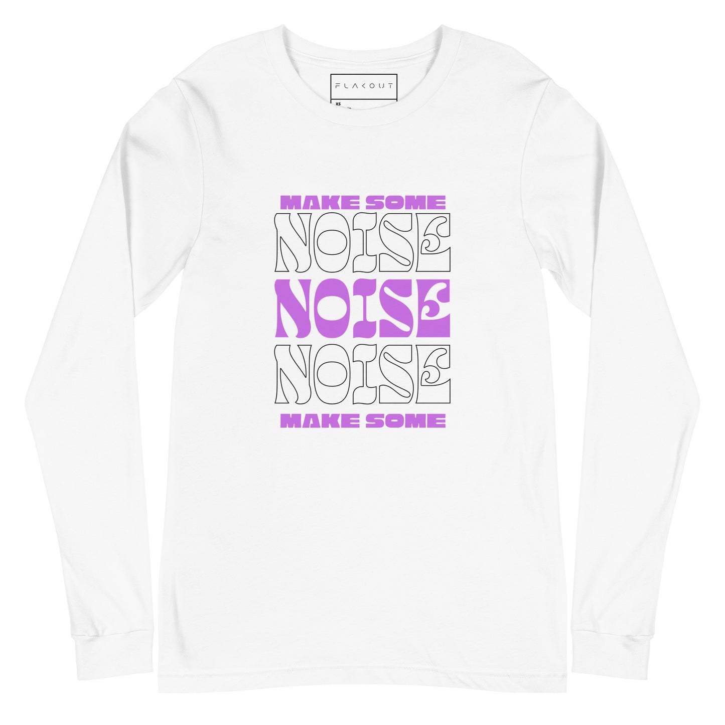 Resonance Make Some Noise Swagger Long Sleeve Tee - FLAKOUT