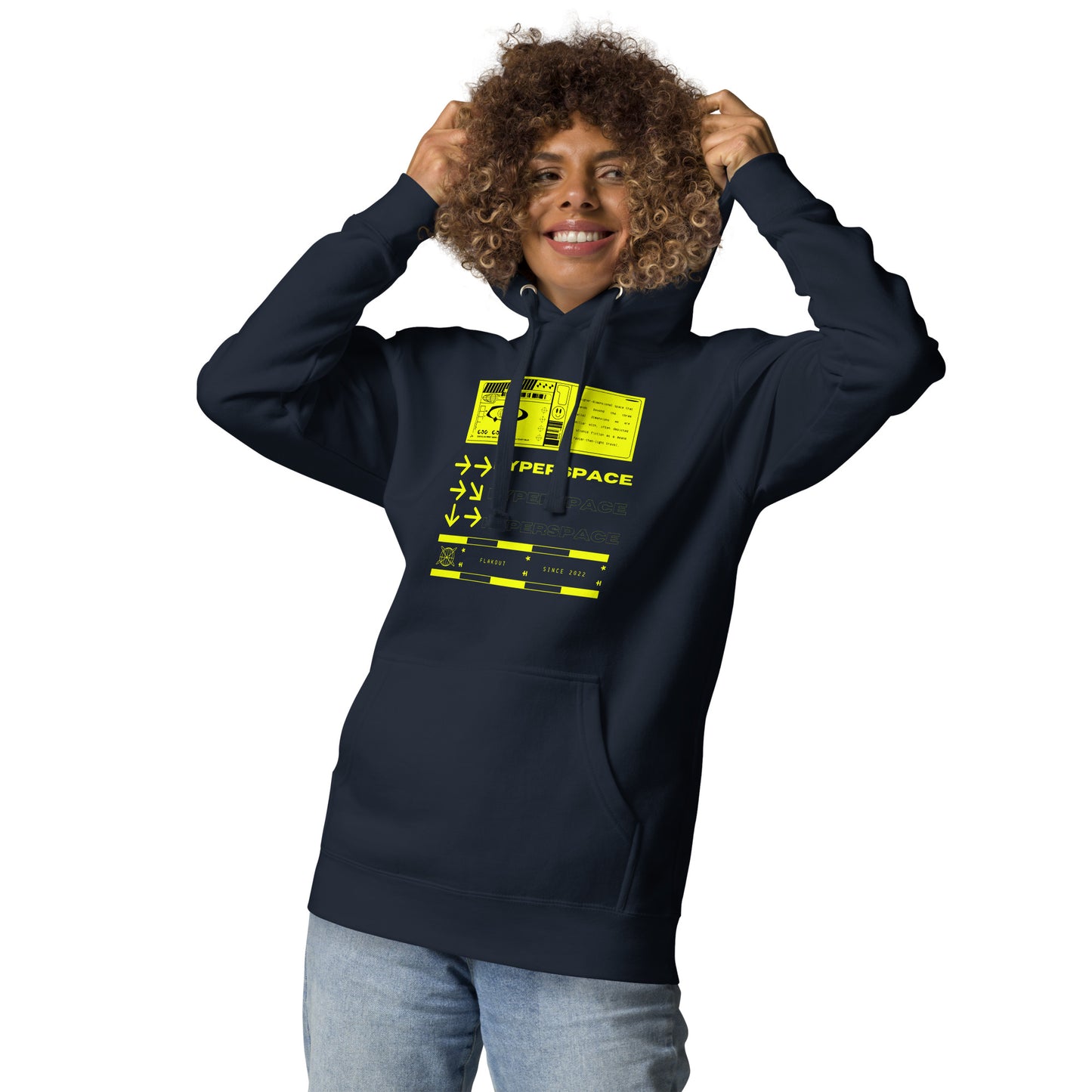 Hyperspace Unisex Hoodie - FLAKOUT