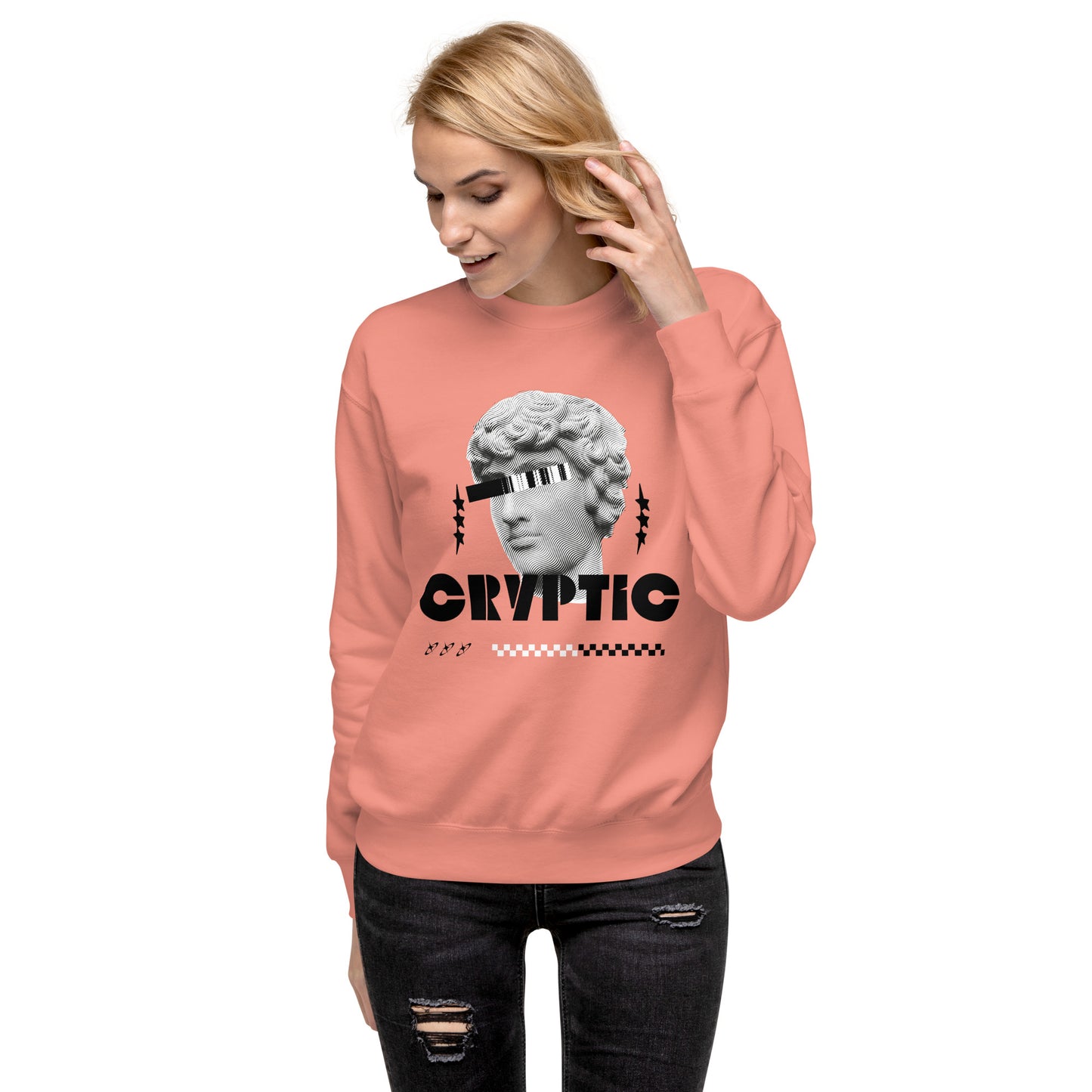 Cryptic Unisex Fleece Sweatshirt - FLAKOUT