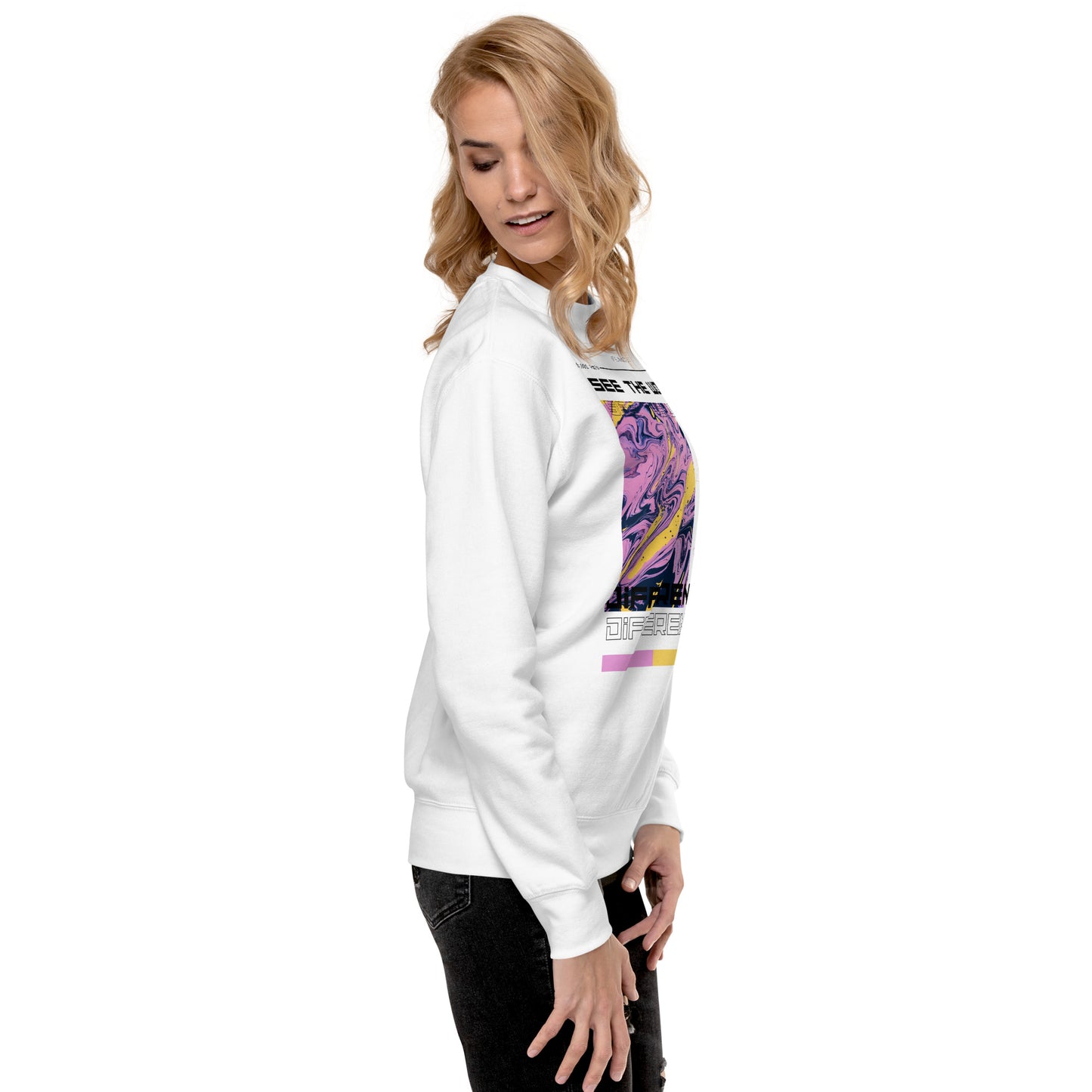 Divergent Horizon See The World Differently Sweatshirt - FLAKOUT