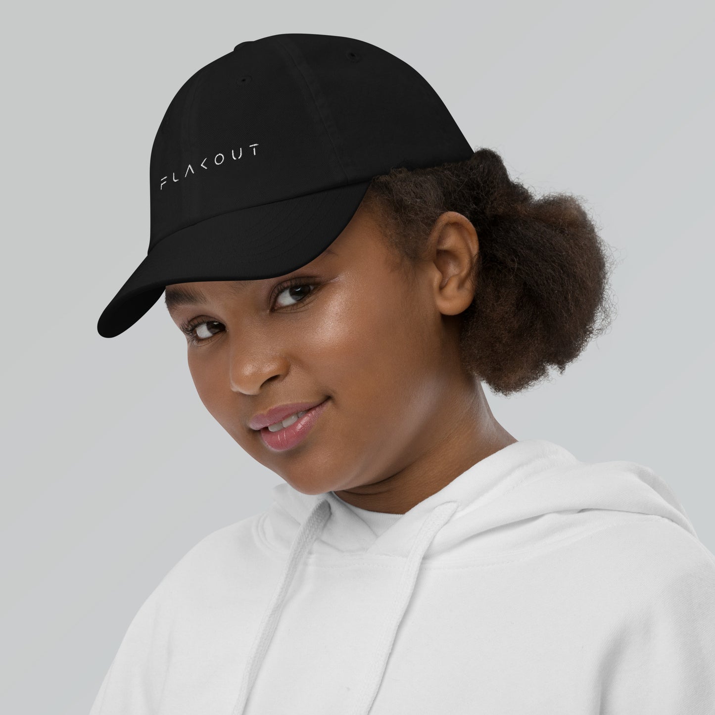 FLAKOUT Logo Embroidered Kid's Baseball Cap