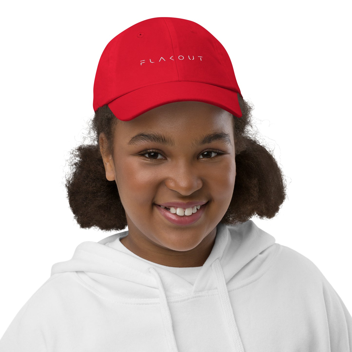 FLAKOUT Logo Embroidered Kid's Baseball Cap