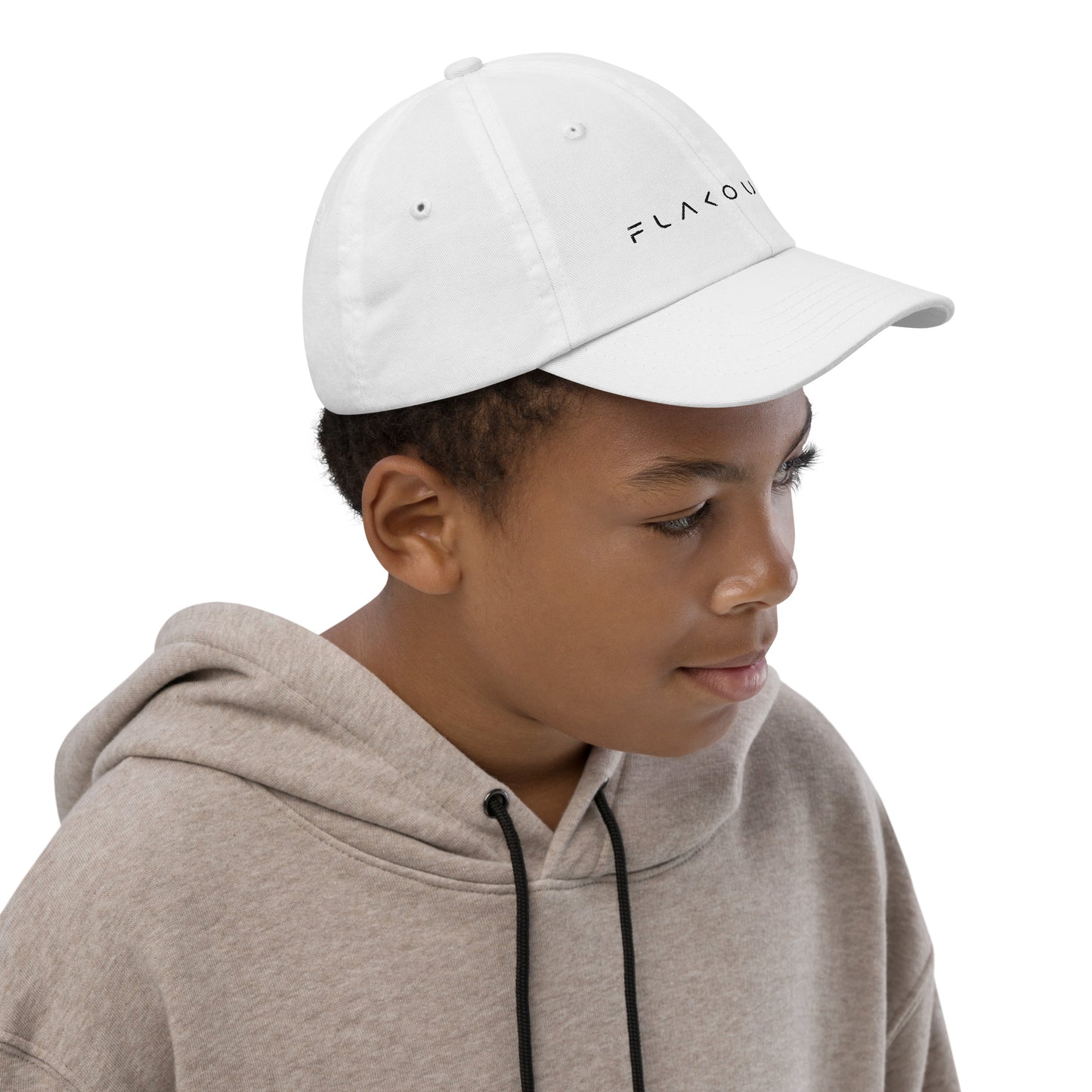 FLAKOUT Logo Embroidered Kid's Baseball Cap