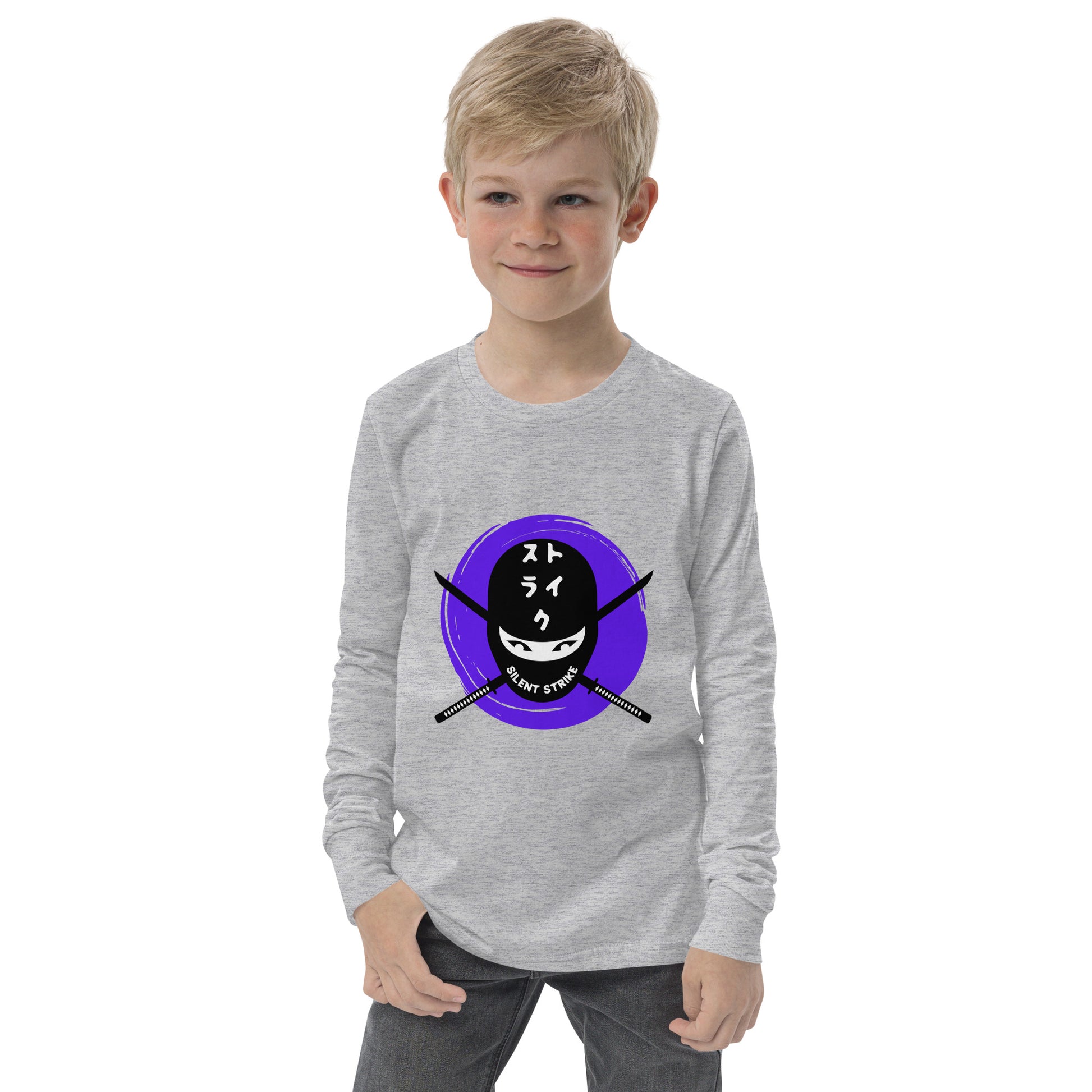 Silent Strike Unisex Kid's Long Sleeve Tee - FLAKOUT