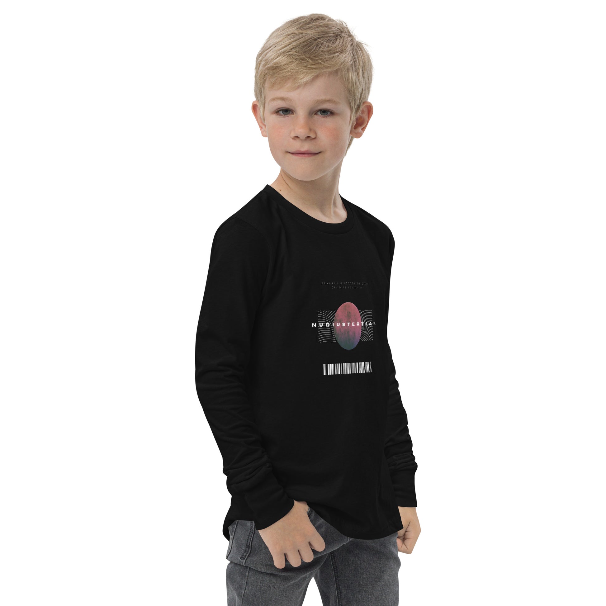 Kid's Long Sleeve Shirt Nudiustertian - FLAKOUT