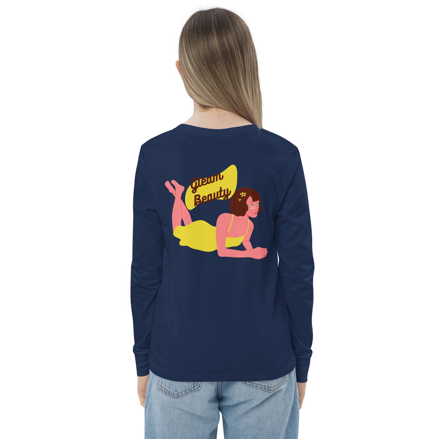 Gleam Beauty Girl's Long Sleeve Tee - FLAKOUT