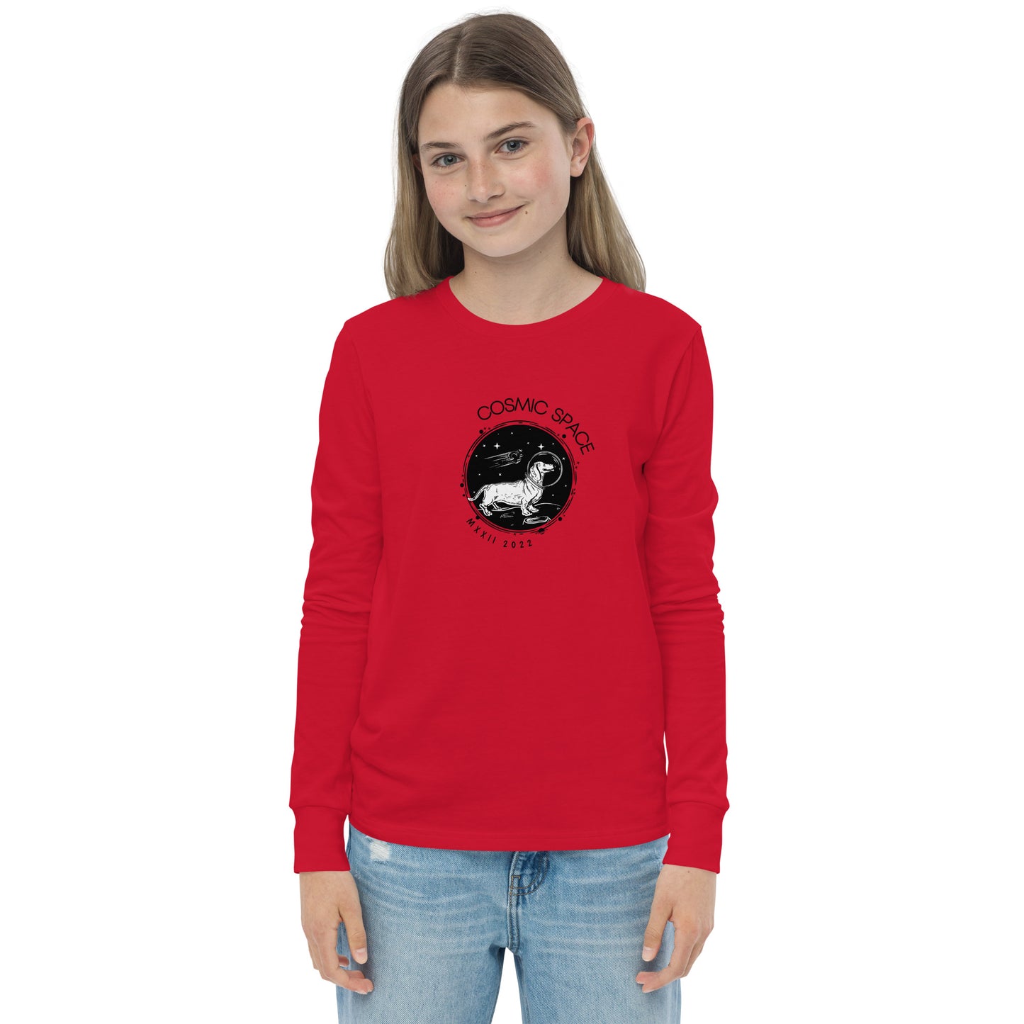 Kid's Long Sleeve Shirt Cosmic Space - FLAKOUT