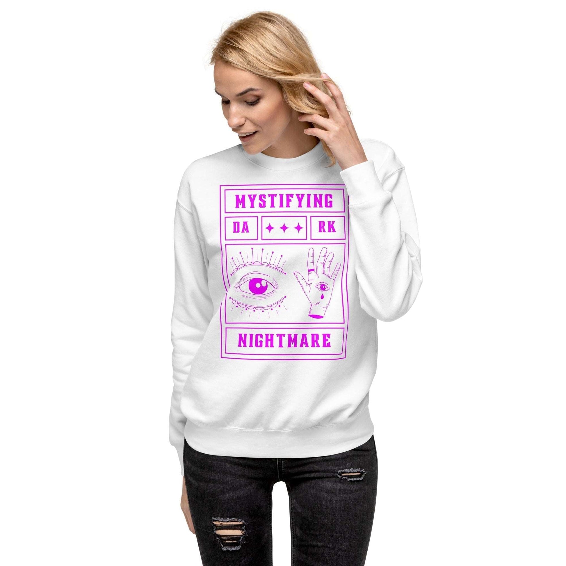 Mystifying Nightmare Shadowy Enigma Sweatshirt - FLAKOUT