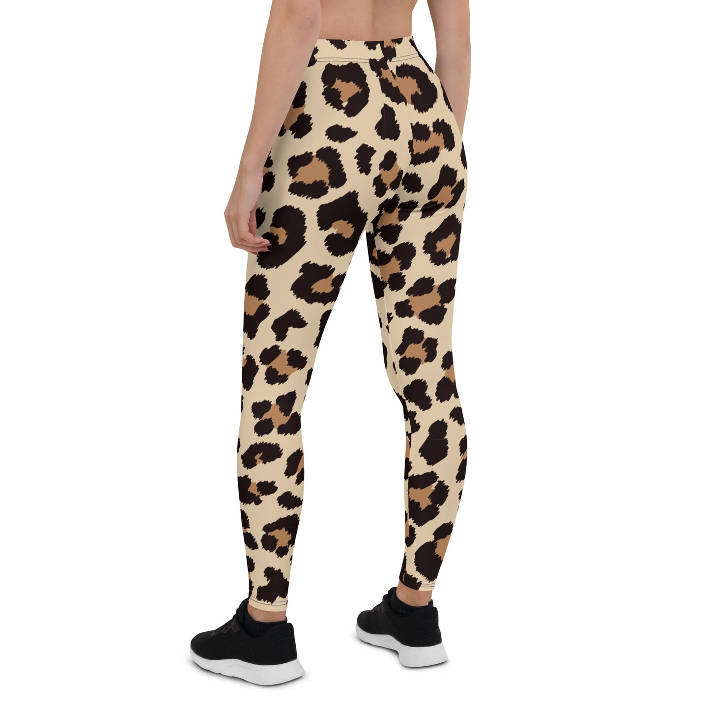 Leopar Chic Feline Women's Leggings - FLAKOUT