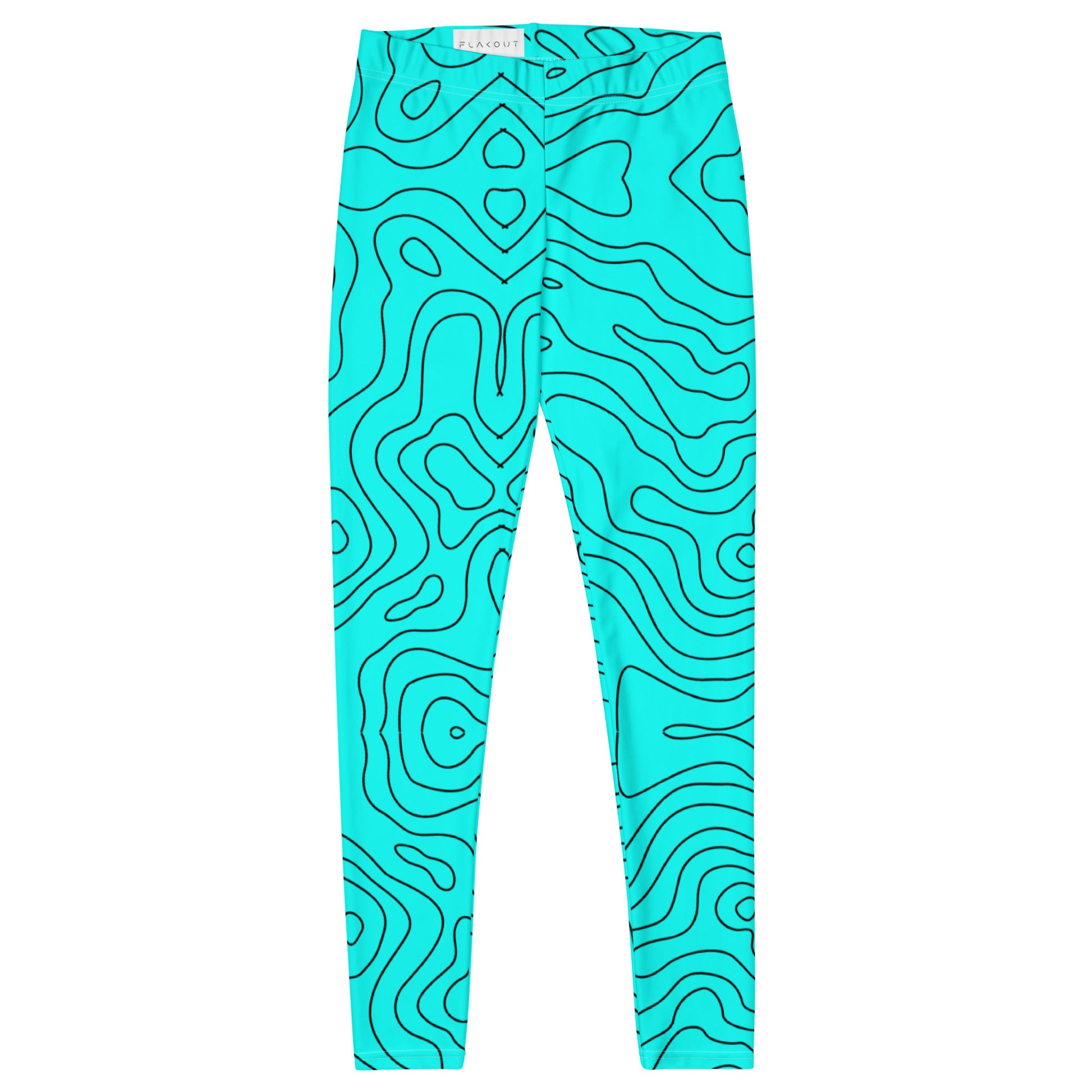 Blue Abyss Women's Leggings - FLAKOUT