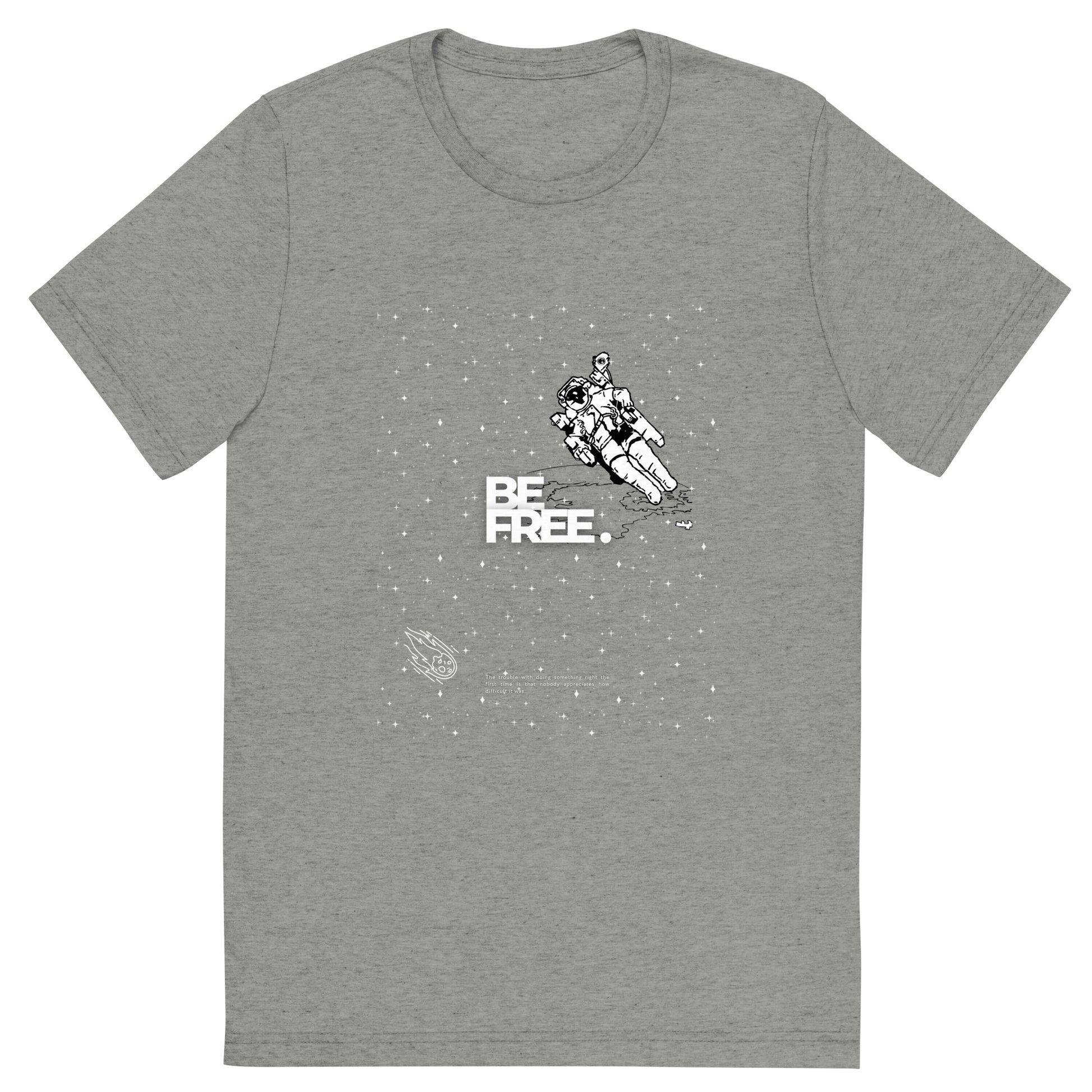 Be Free On Outer Orbit T-shirt - FLAKOUT