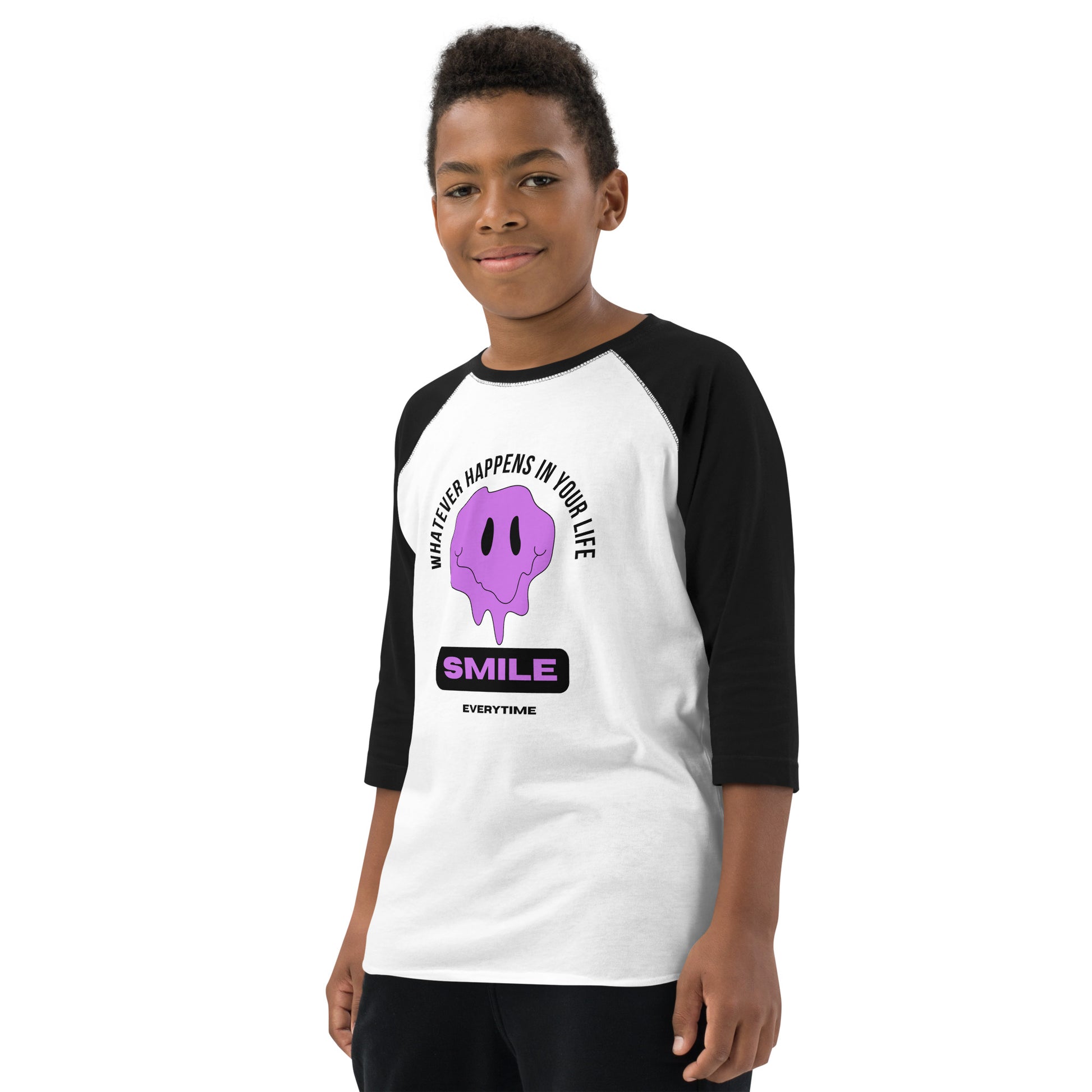 Smile Radiance Kid's Long Sleeve Shirt - FLAKOUT